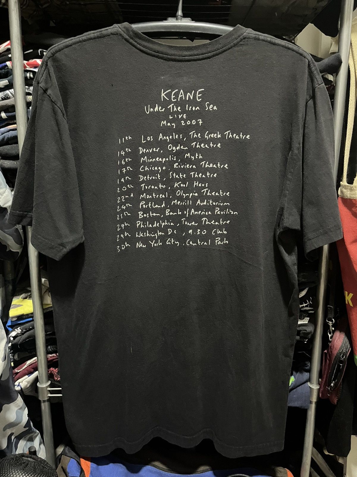 Band Tees Keane Britpop Under The Iron Sea Tour Tee 2007s Size US L / EU 52-54 / 3 - 2 Thumbnail