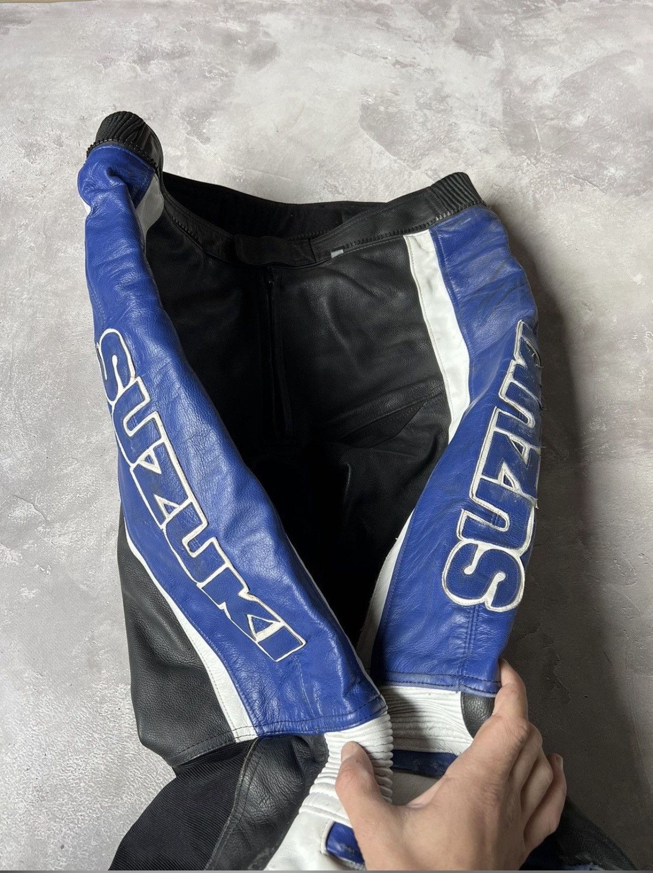 Other Vintage Suzuki Leather Moto Racing Set(jacket+pants) Size US XL / EU 56 / 4 - 15 Thumbnail