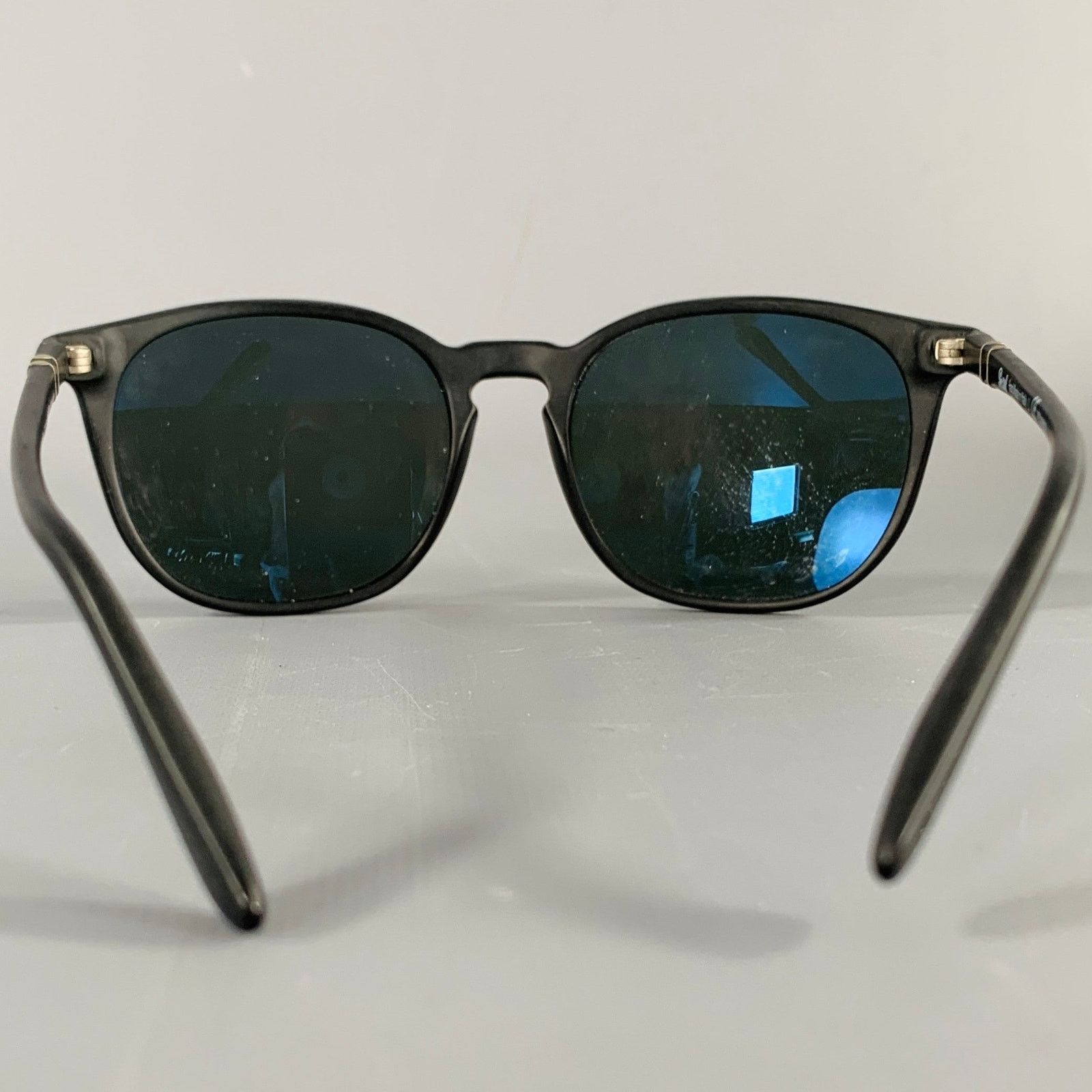 Persol PERSOL Black Silver Acetate Sunglasses Size ONE SIZE - 3 Thumbnail