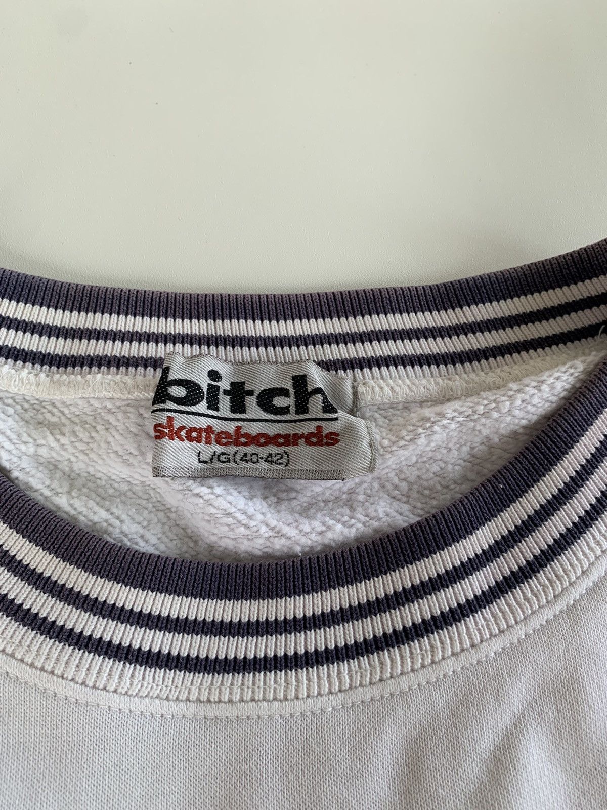 Vintage B*itch skatebord vintage crewneck Size US L / EU 52-54 / 3 - 3 Thumbnail