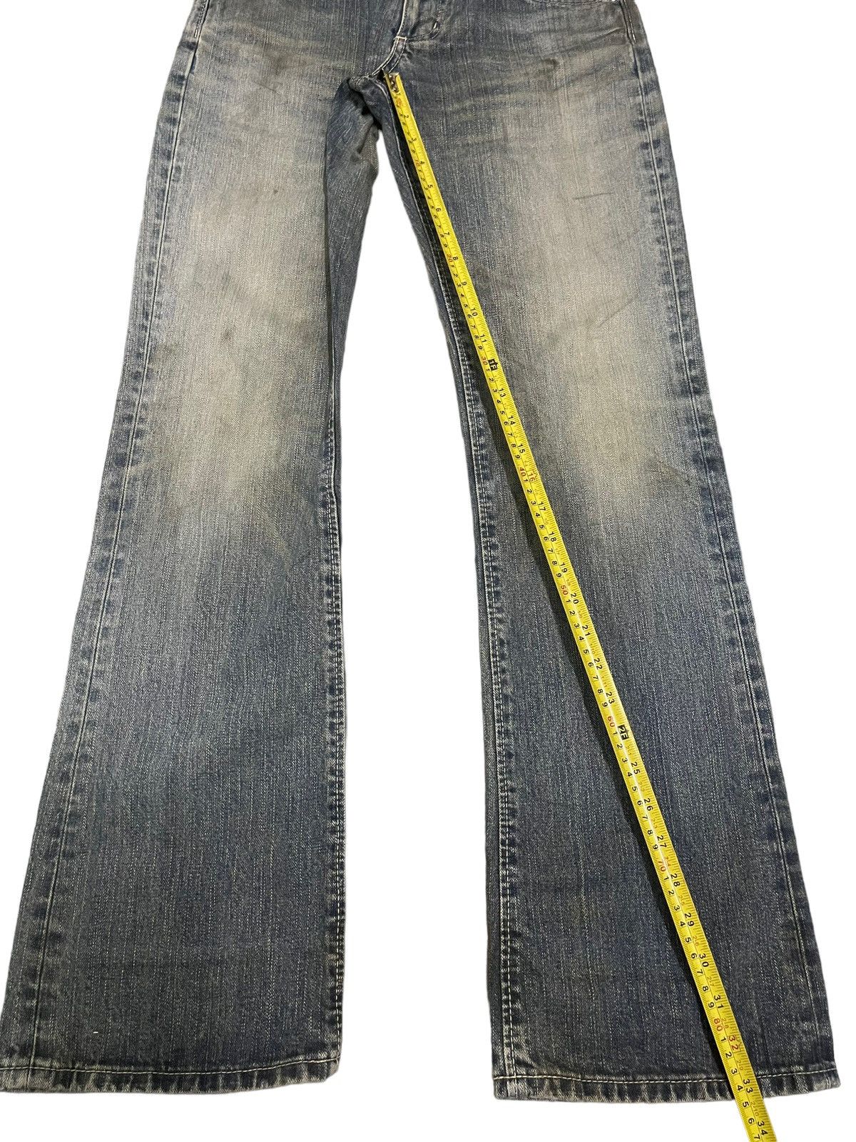 Wrangler Vintage Wrangler Classic Blue Wash Style Flare Jeans Size US 29 - 12 Thumbnail