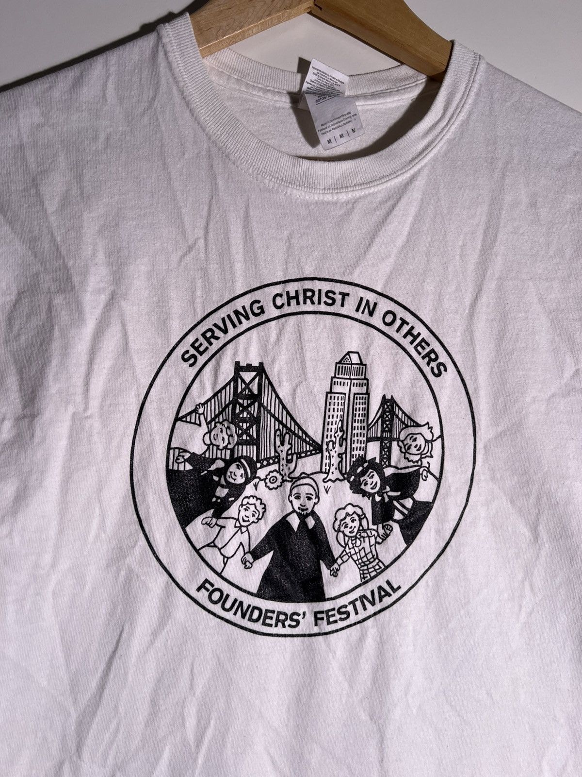 Vintage Y2K 2000’s VTG Vintage Christ In Others Festival Retro Shirt Size US M / EU 48-50 / 2 - 3 Thumbnail