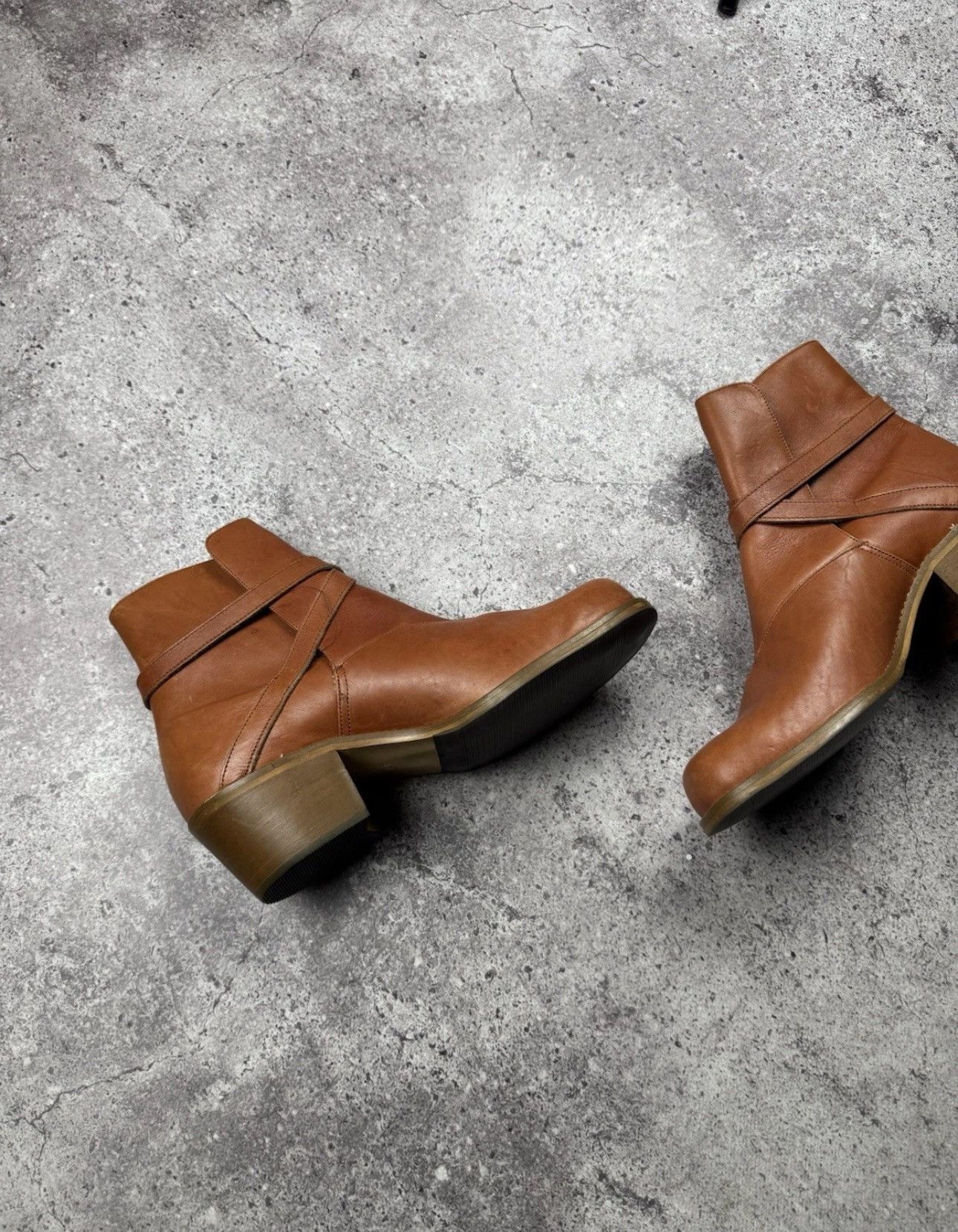 A.S.98 STRAPS BELTED A.S 98 style Boots Leather Style Rick Owens Size US 11 / EU 44 - 12 Thumbnail