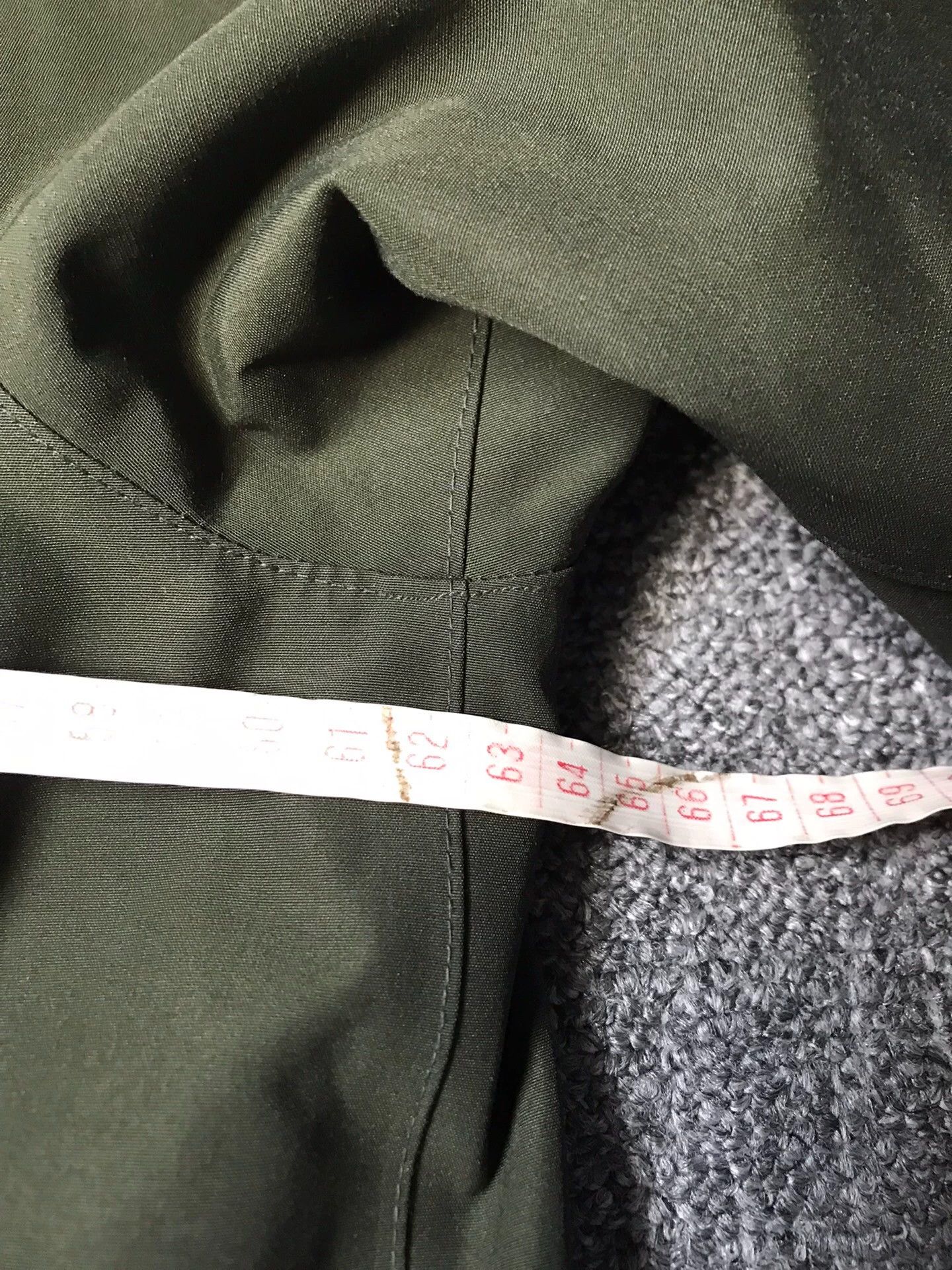 Barbour Barbour Olive Waxless Hardshell Removable Hood XL Jkt Size US XL / EU 56 / 4 - 7 Thumbnail