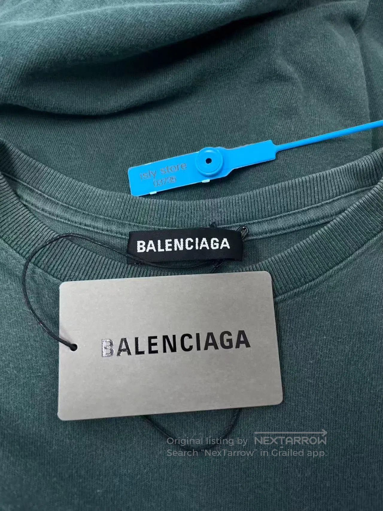 Balenciaga Balenciaga Logo Print Oversized T-Shirt. Size US XS / EU 42 / 0 - 4 Thumbnail