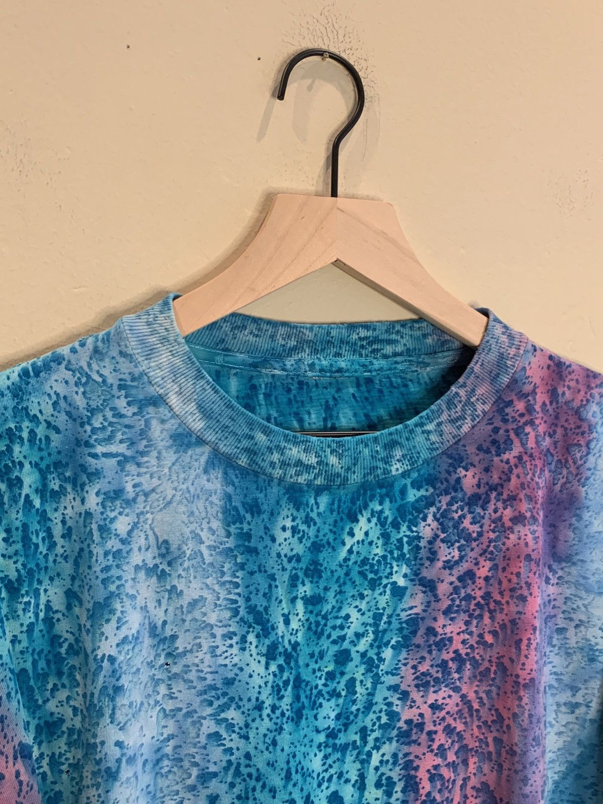 Vintage *RARE* Vintage Fractal Tie-Dye Single Stitch Art T-Shirt Size US L / EU 52-54 / 3 - 5 Thumbnail