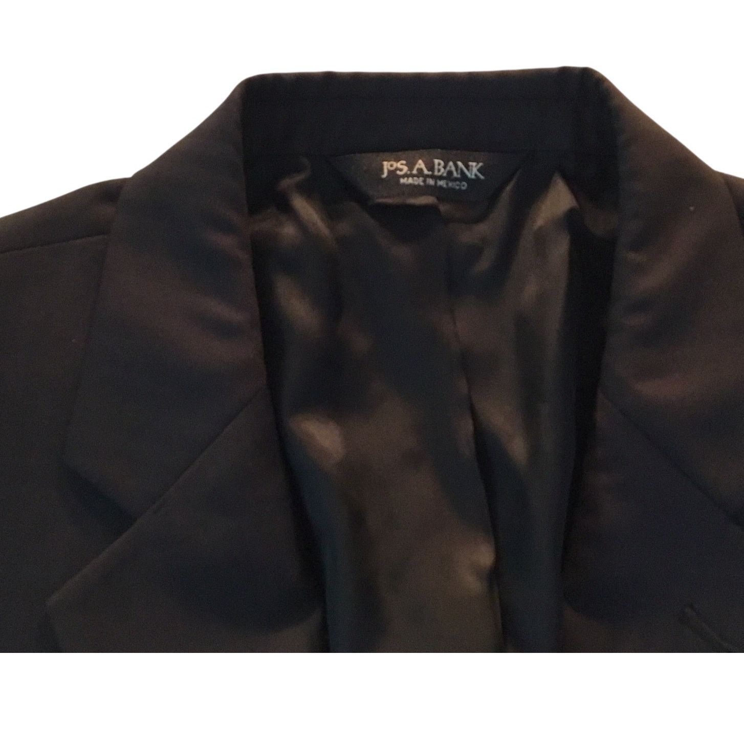 Jos. A. Bank Joseph A. Bank Suit Coat 42 Reg Black Signature Collection Size US L / EU 52-54 / 3 - 7 Thumbnail