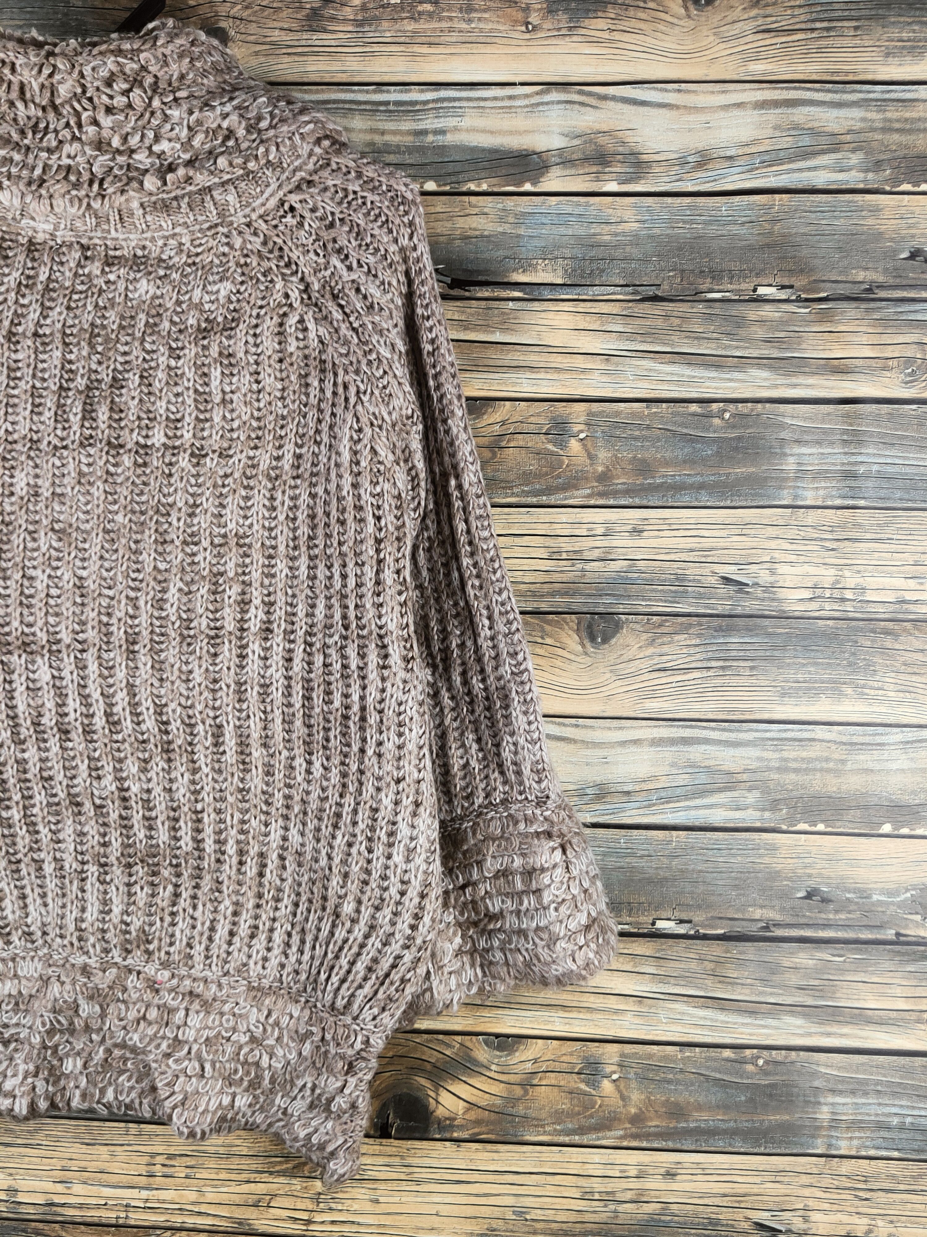 Japanese Brand DL Dazzlin Light Brown Knitwear Sweaters#46-604 Size L / US 10 / IT 46 - 9 Thumbnail