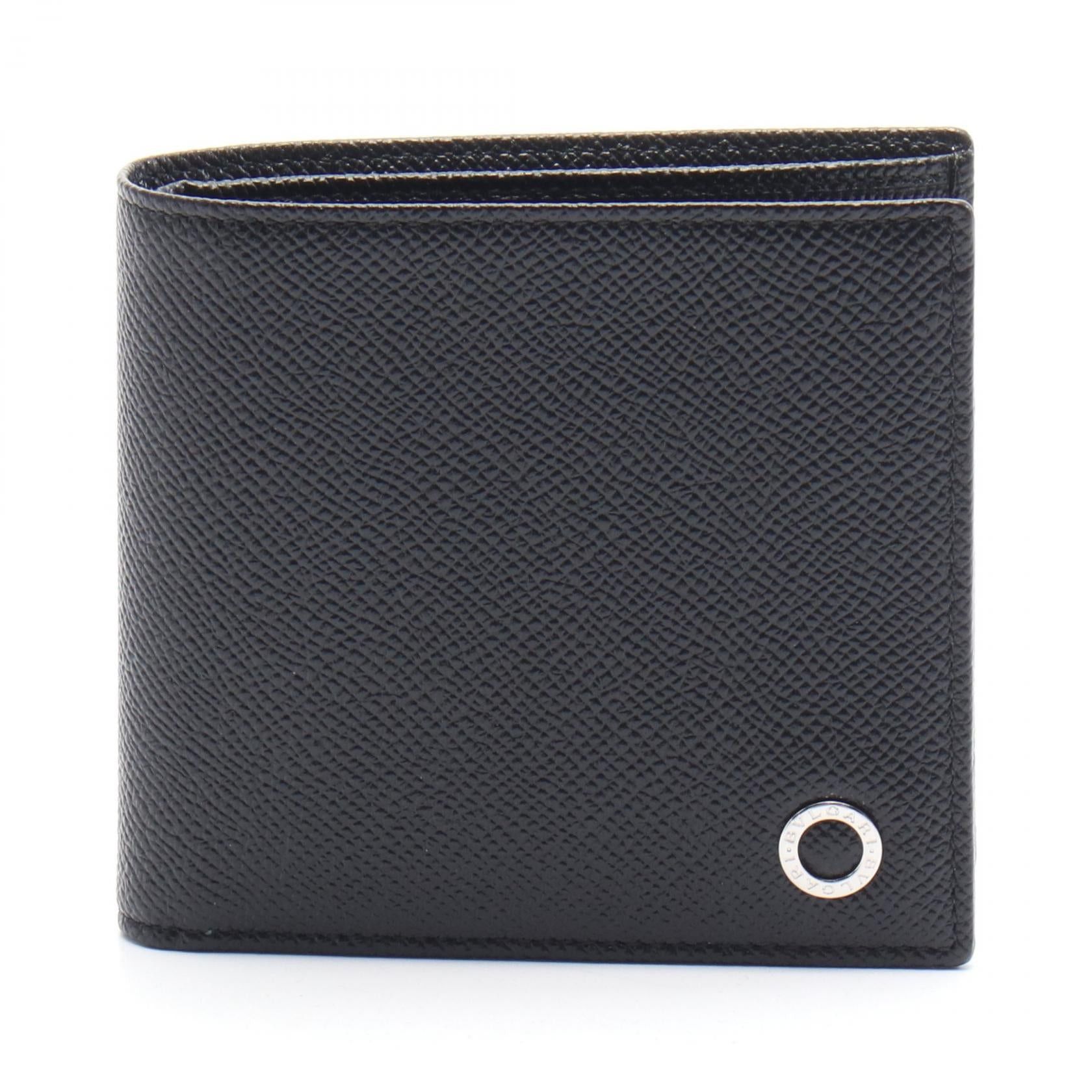 Bvlgari Bvlgari Bulgari Man Bi-Fold Wallet Leather Black Size ONE SIZE - 1 Thumbnail