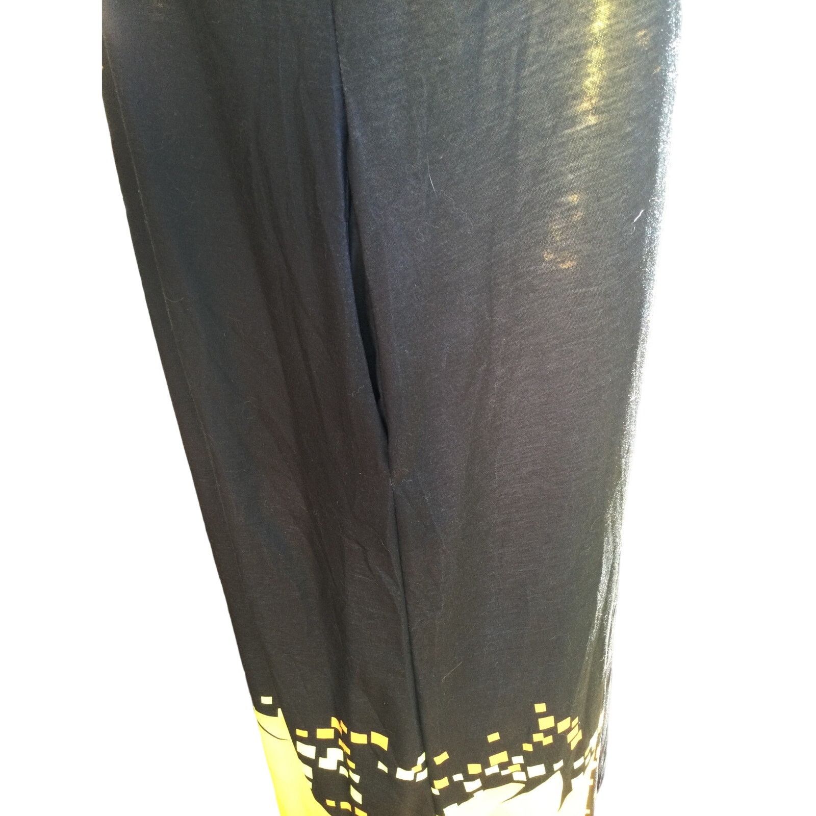 Other Slip Dress Gold Sunflowers Adjustable Straps Pocket Maxi 3X Size 3XL / US 20-22 - 6 Thumbnail