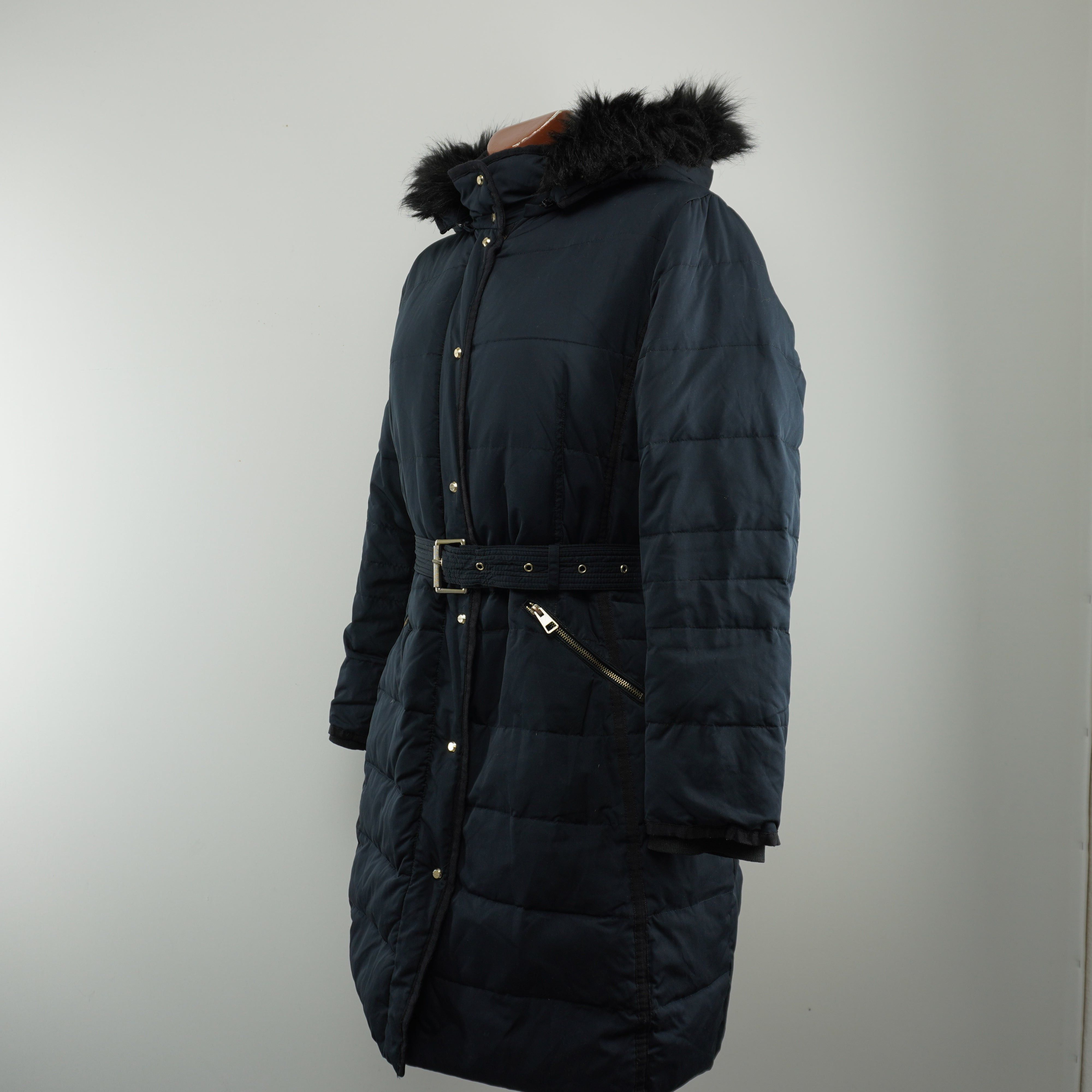 Zara Zara Women's Black Parka Size XXL / US 16-18 / IT 52-54 - 4 Thumbnail