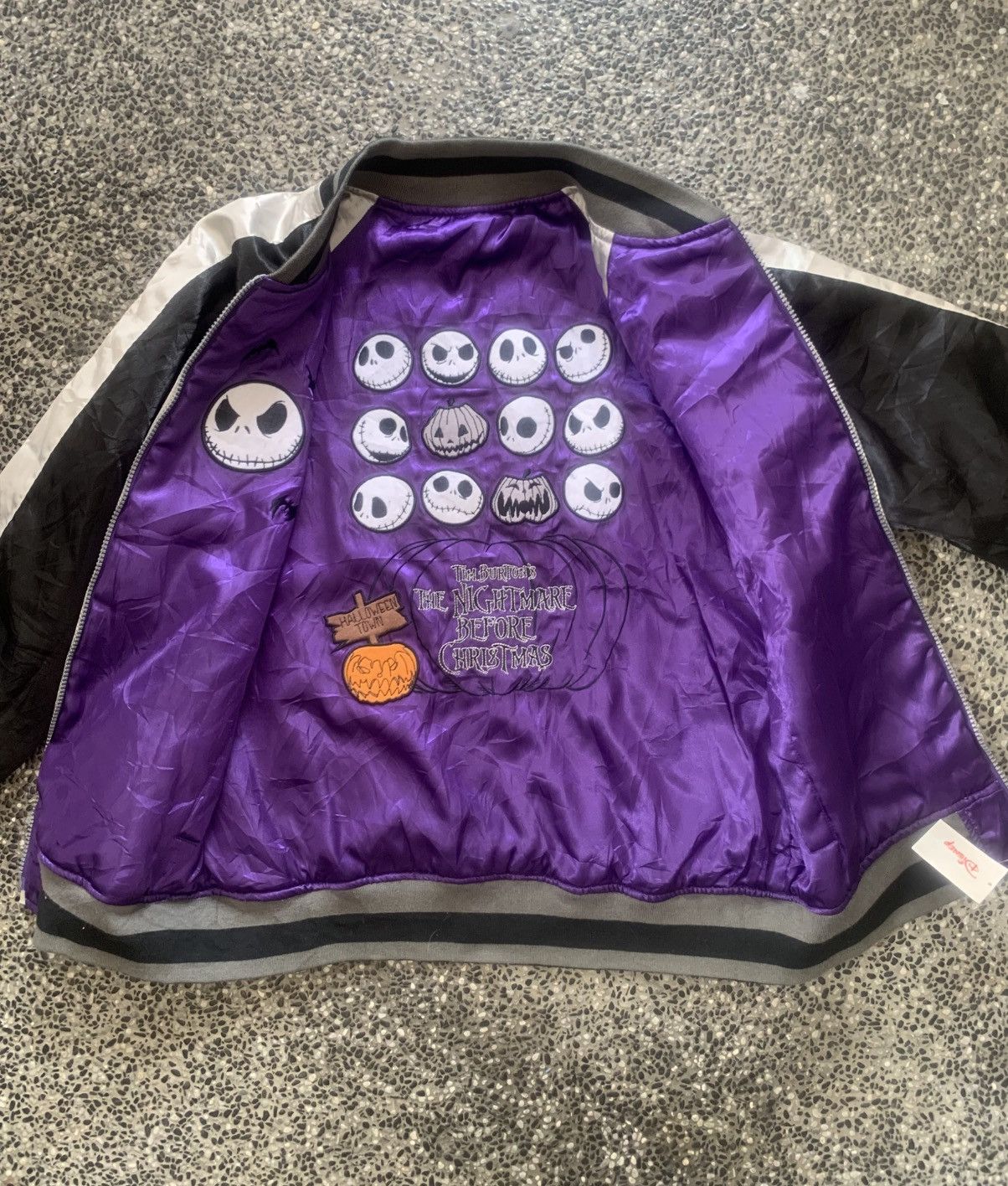 Disney Disney Tim Burtons Nightmare Riversible Sukajan Jacket Size US M / EU 48-50 / 2 - 16 Thumbnail