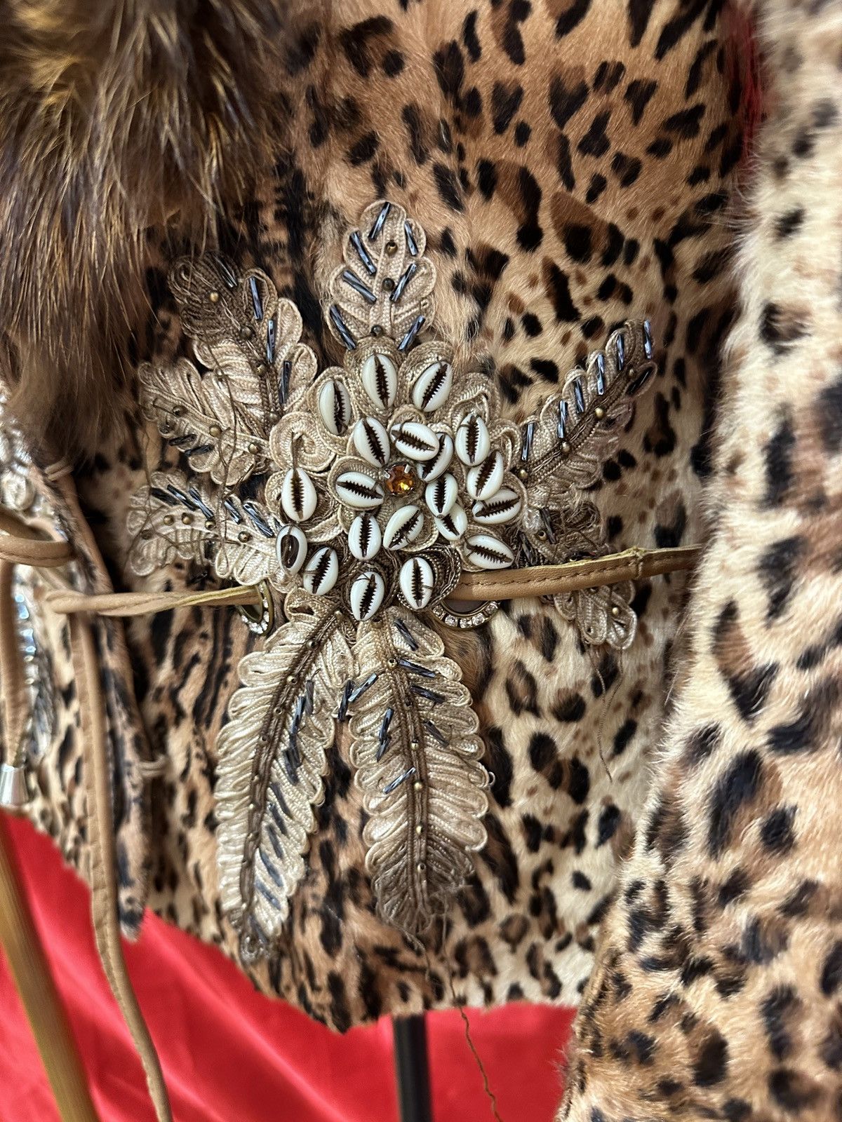 Vintage Vintage leopard fur coat Size S / US 4 / IT 40 - 8 Thumbnail