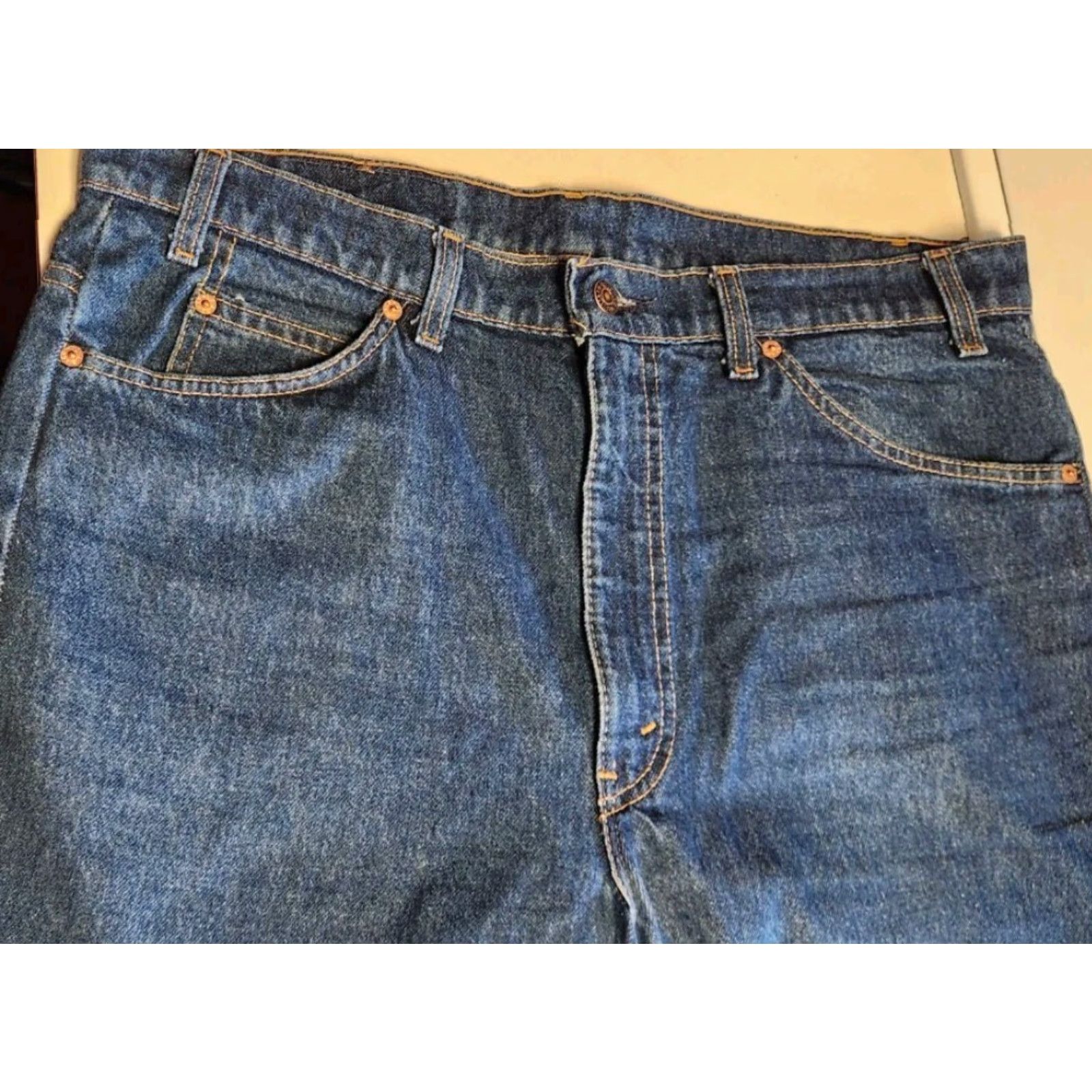 Levi's VINTAGE Levi's 517 Jeans Men Bootcut 38x32 Blue USA MADE 40517-0215 Size US 38 / EU 54 - 7 Thumbnail