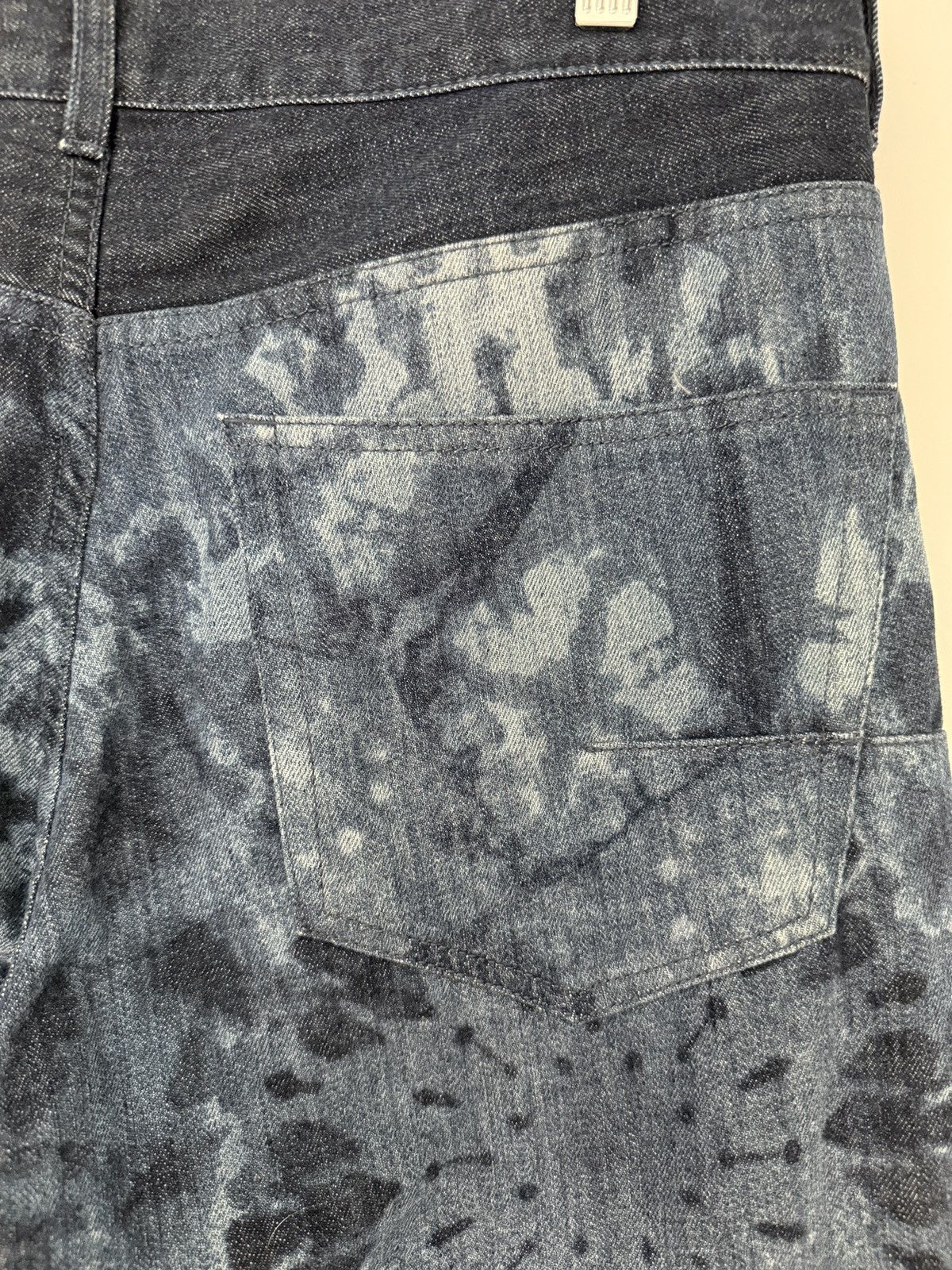 Dior Dior Kaleidoscope Tie-Dye Patchwork Denim Jeans Size 28" / US 6 / IT 42 - 11 Thumbnail
