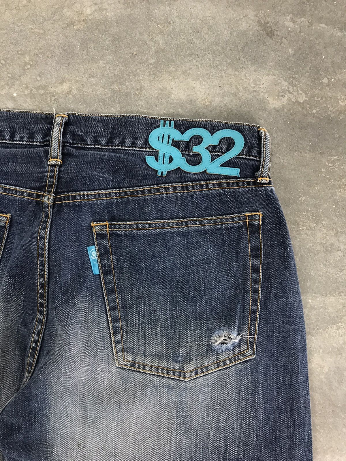 Vintage Vintage Distressed Swagger Painter Distressed Denim Pants Size US 34 / EU 50 - 4 Thumbnail