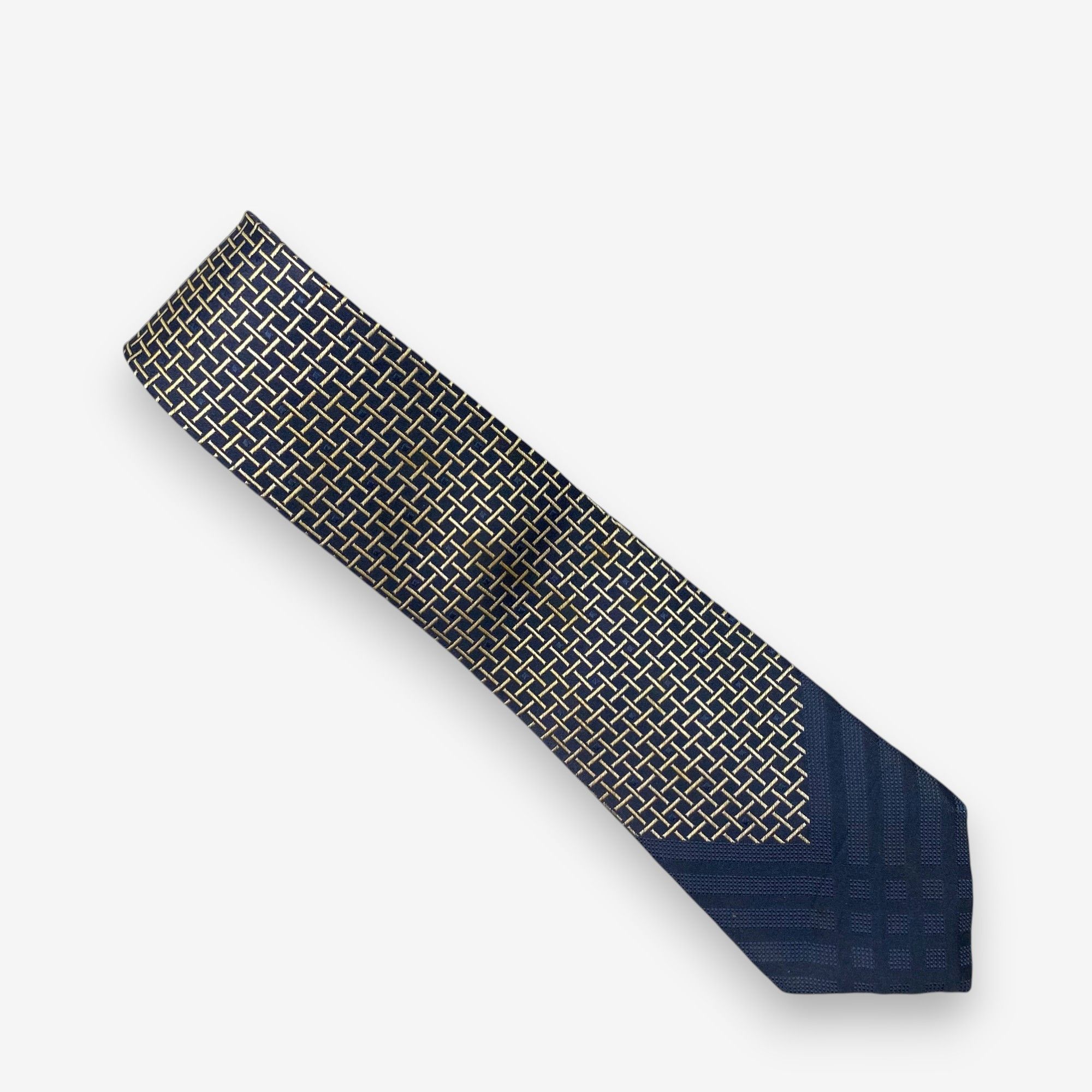 Japanese Brand Vintage Pierre Balmain SILK Necktie Cravate Pure Silk Size ONE SIZE - 2 Thumbnail