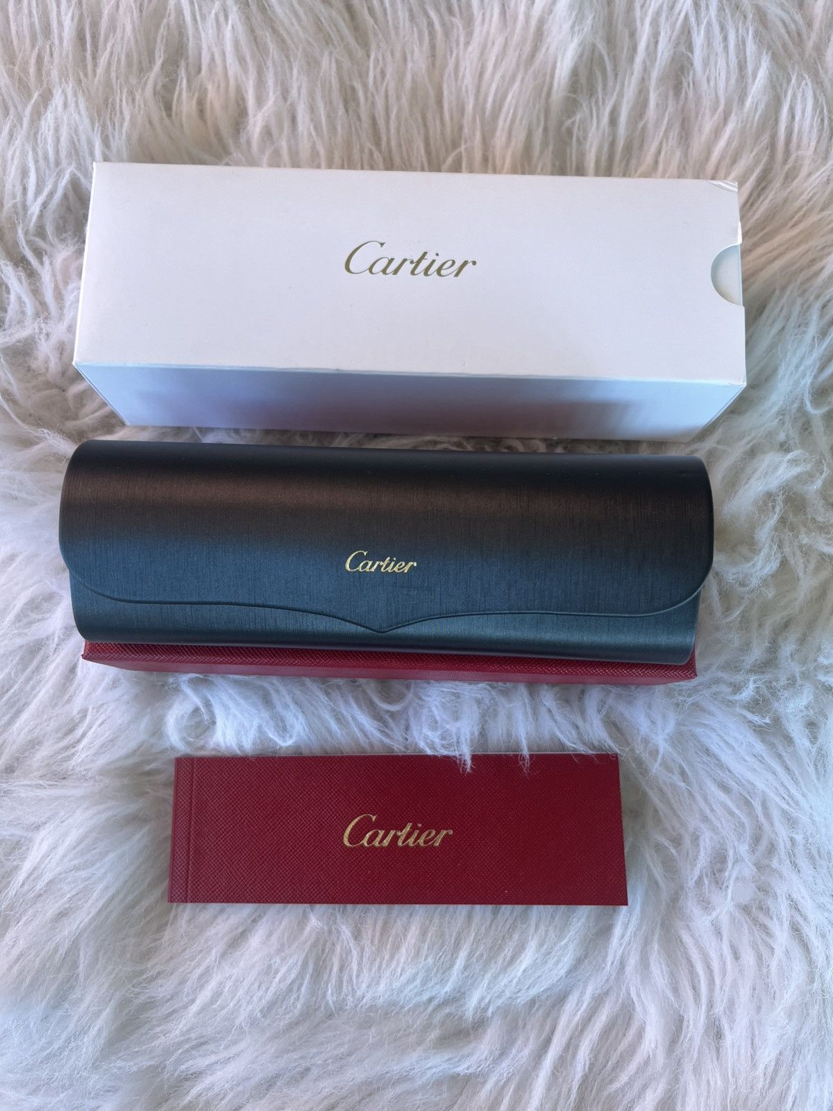 Cartier Cartier Buffalo Horn Platinum Diamond Cut Frames Sunglasses Size ONE SIZE - 10 Thumbnail