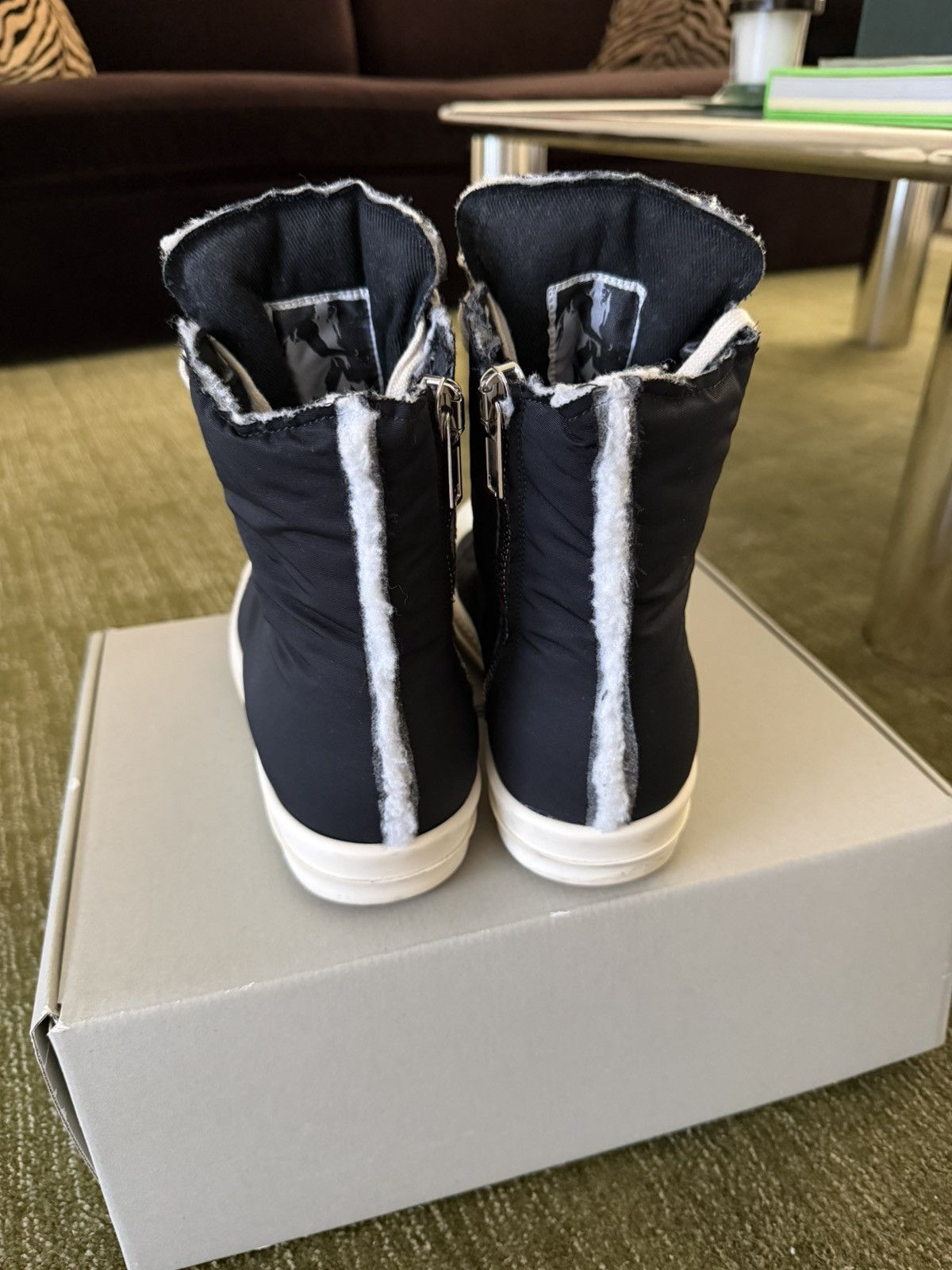 Rick Owens Drkshdw Rick Owens DRKSHDW Tech Puffer Ramones Size US 8 / EU 41 - 3 Thumbnail