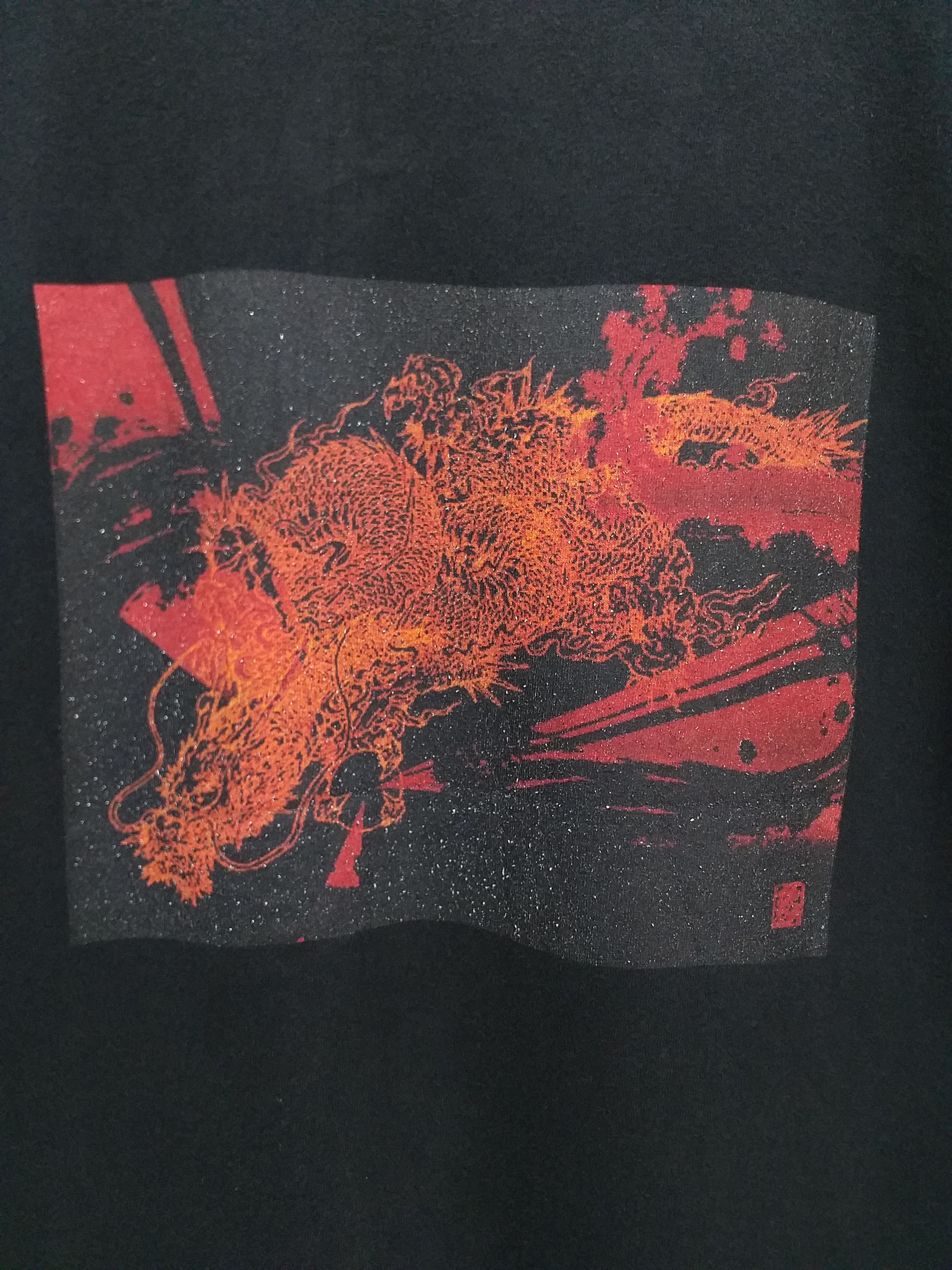 Japanese Brand Vintage Sukajan Dragon & Tiger Medium T Shirt -C011 Size US M / EU 48-50 / 2 - 4 Thumbnail