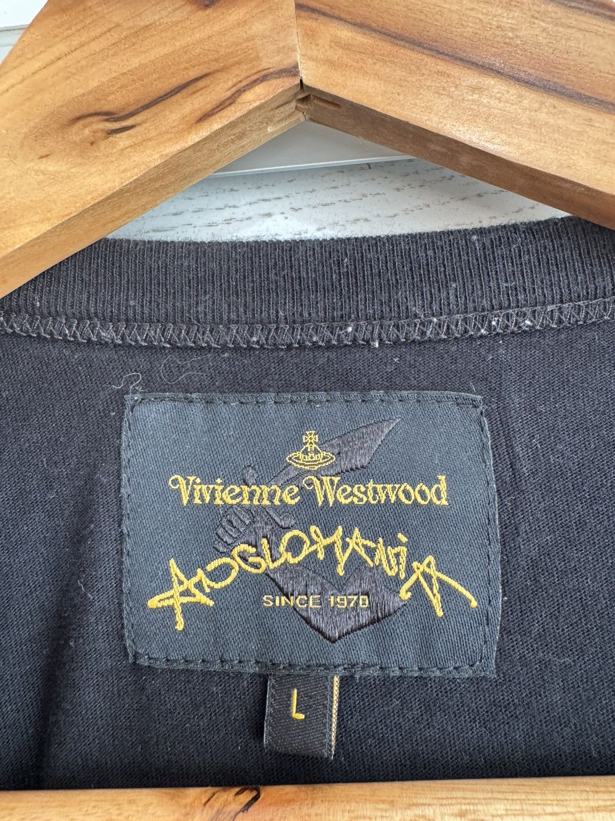 Vivienne Westwood Vivienne Westwood Anglomania Big Logo T-shirt Rare Tee Size US L / EU 52-54 / 3 - 8 Thumbnail