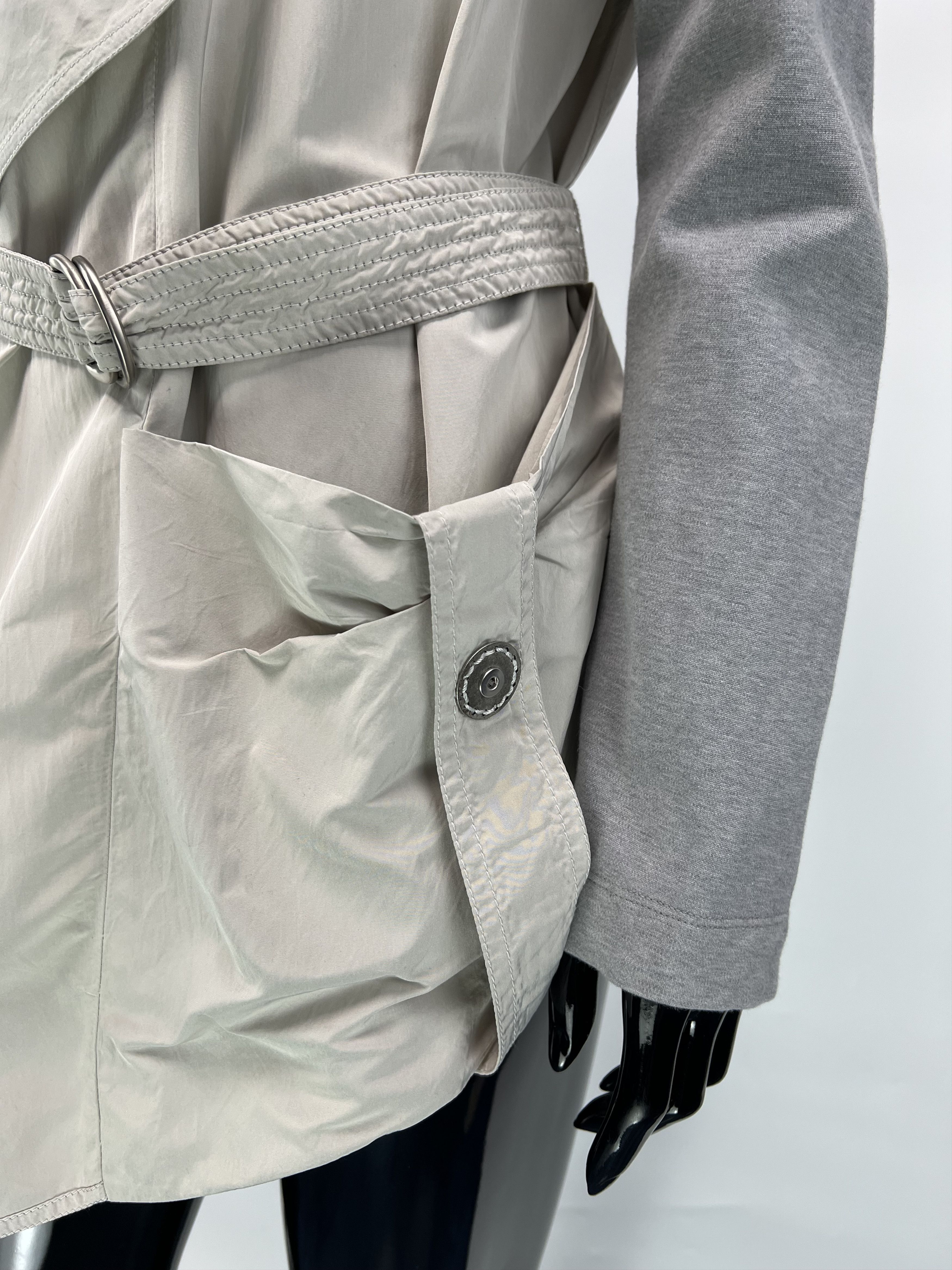 Brunello Cucinelli Brunello Cucinelli Belted Jacket Trench Coat Size M / US 6-8 / IT 42-44 - 4 Thumbnail