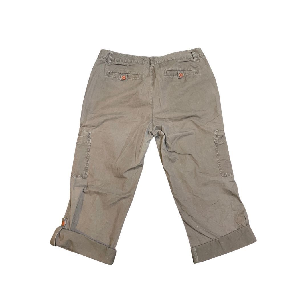 Dockers Collection Favorite Fit Cargo Capri Pants Plus SZ 16 Casual Size 38" / US 16 / IT 52 - 2 Thumbnail