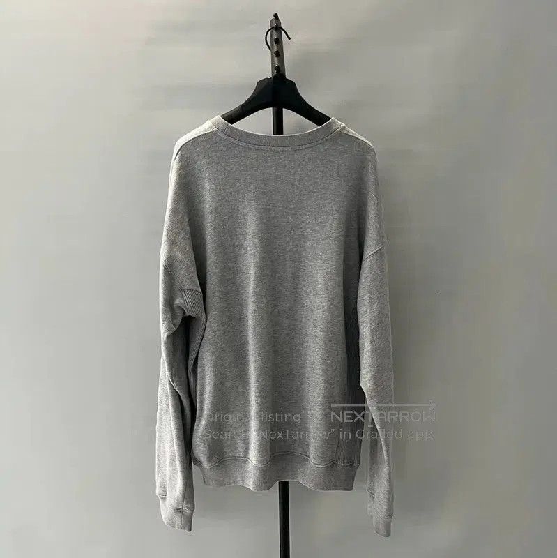 Versace Versace Gray Cotton Long Sleeve Sweatshirt . Size M / US 6-8 / IT 42-44 - 2 Thumbnail
