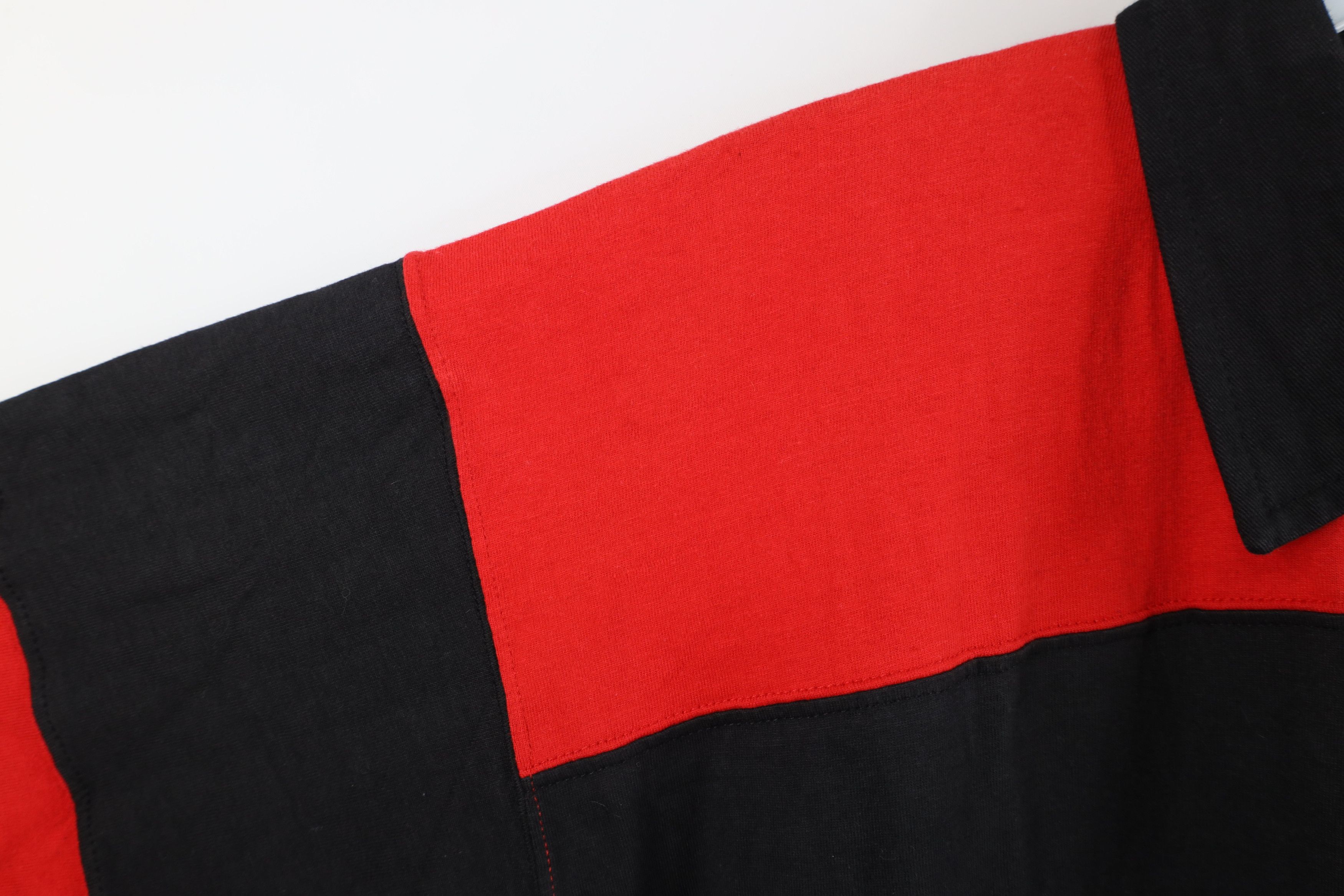 Vintage Vintage 90s Chicago Bulls Basketball Rugby Polo Shirt Cotton Size US L / EU 52-54 / 3 - 8 Thumbnail