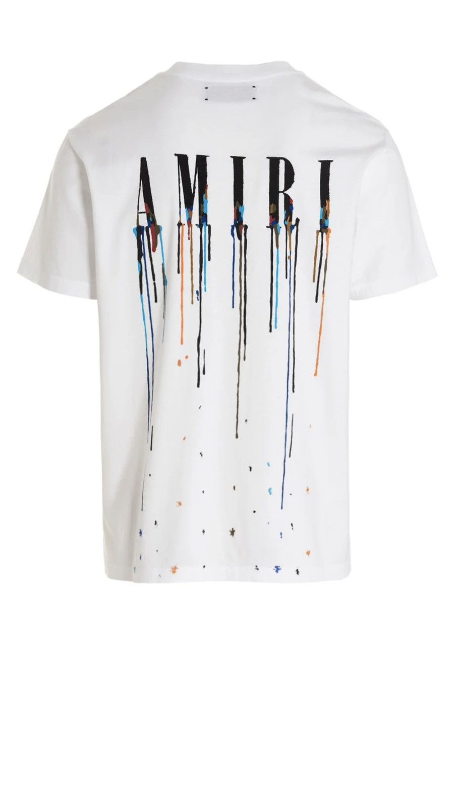 Amiri Amiri Paint Drip Logo Crewneck T-Shirt Size US M / EU 48-50 / 2 - 2 Thumbnail