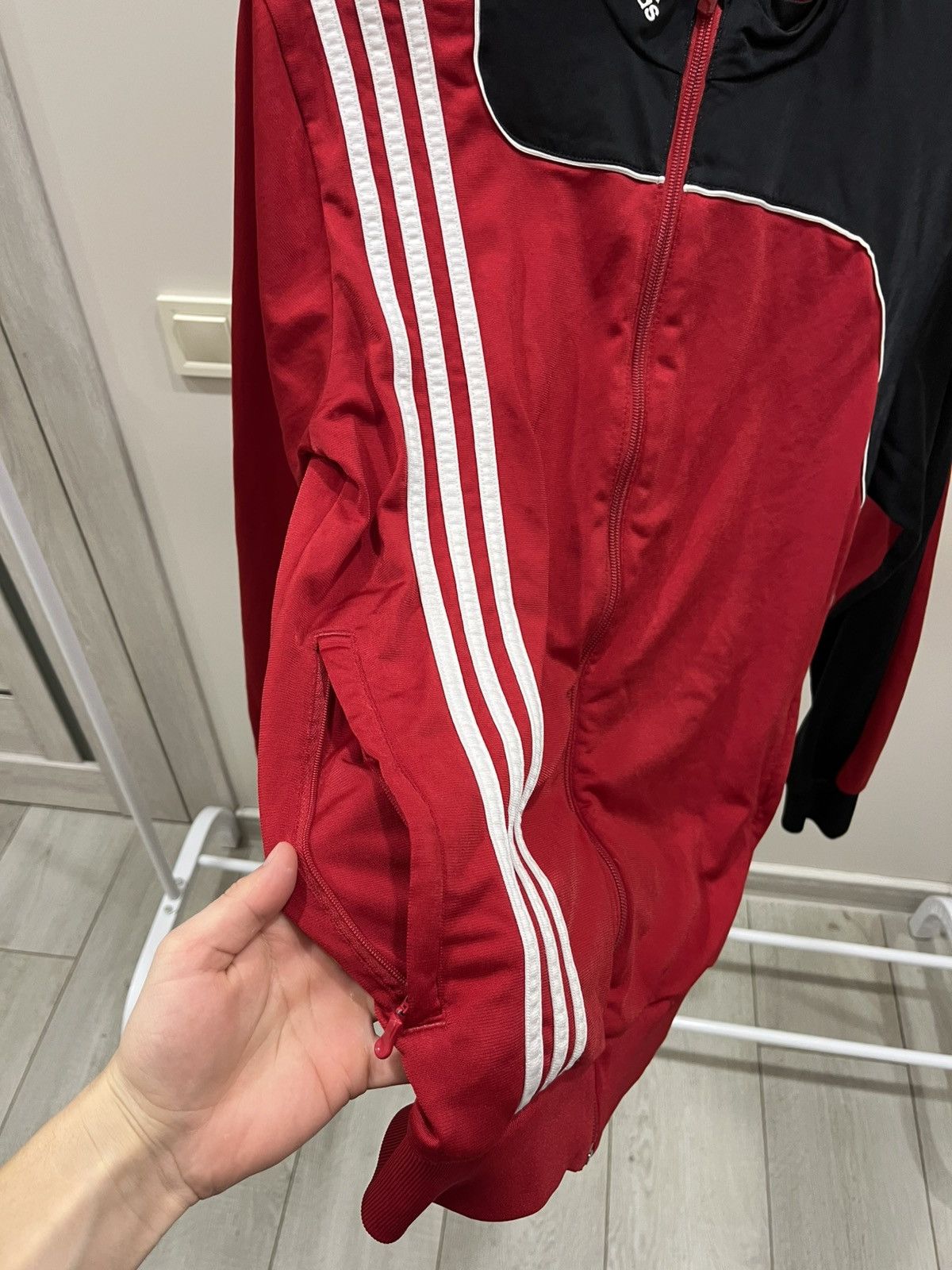 Adidas Adidas Vintage Zip Hoodie 3 Stripes 80’s 90’s Drip Y2K Size US S / EU 44-46 / 1 - 5 Thumbnail