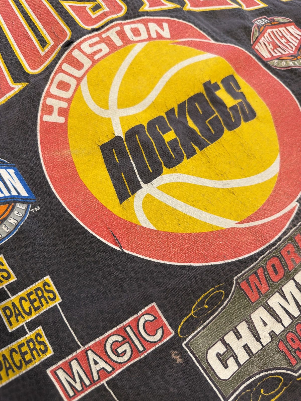 Vintage Houston Rockets Vintage 94’/95’ World Champion Tee Size US L / EU 52-54 / 3 - 6 Thumbnail