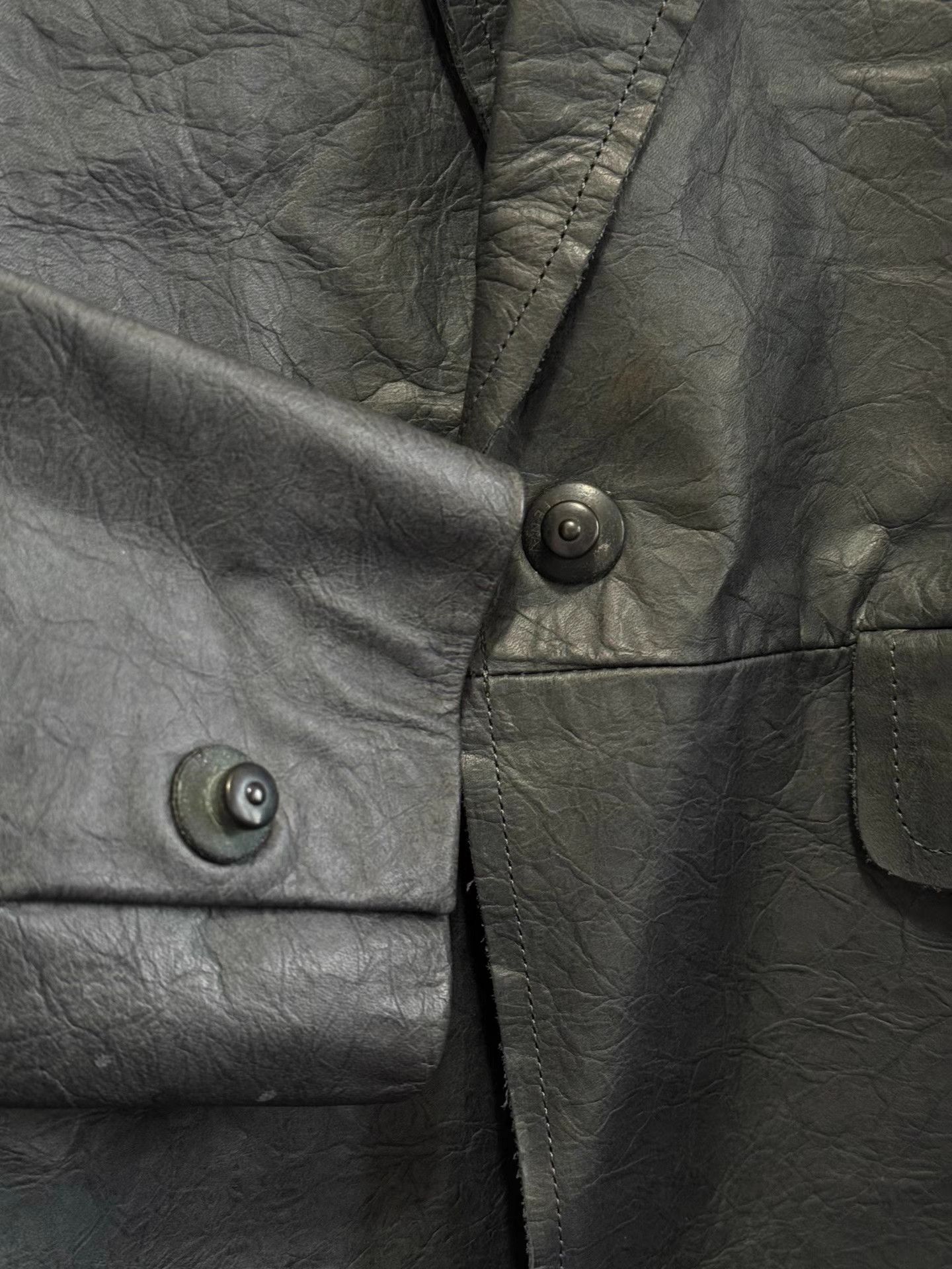 S/STERE SISTERE S/STERE 11SS embossed cowhide suit jacket Size US M / EU 48-50 / 2 - 7 Thumbnail