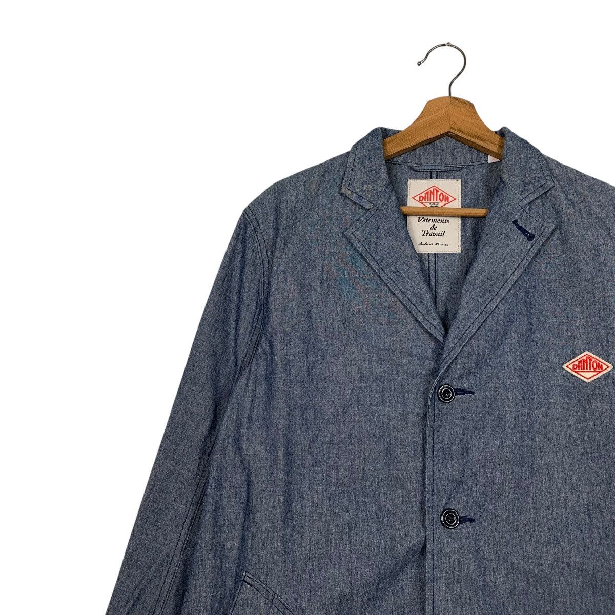Danton Danton Vetements De Travail French Workwear Jacket Size US S / EU 44-46 / 1 - 6 Thumbnail