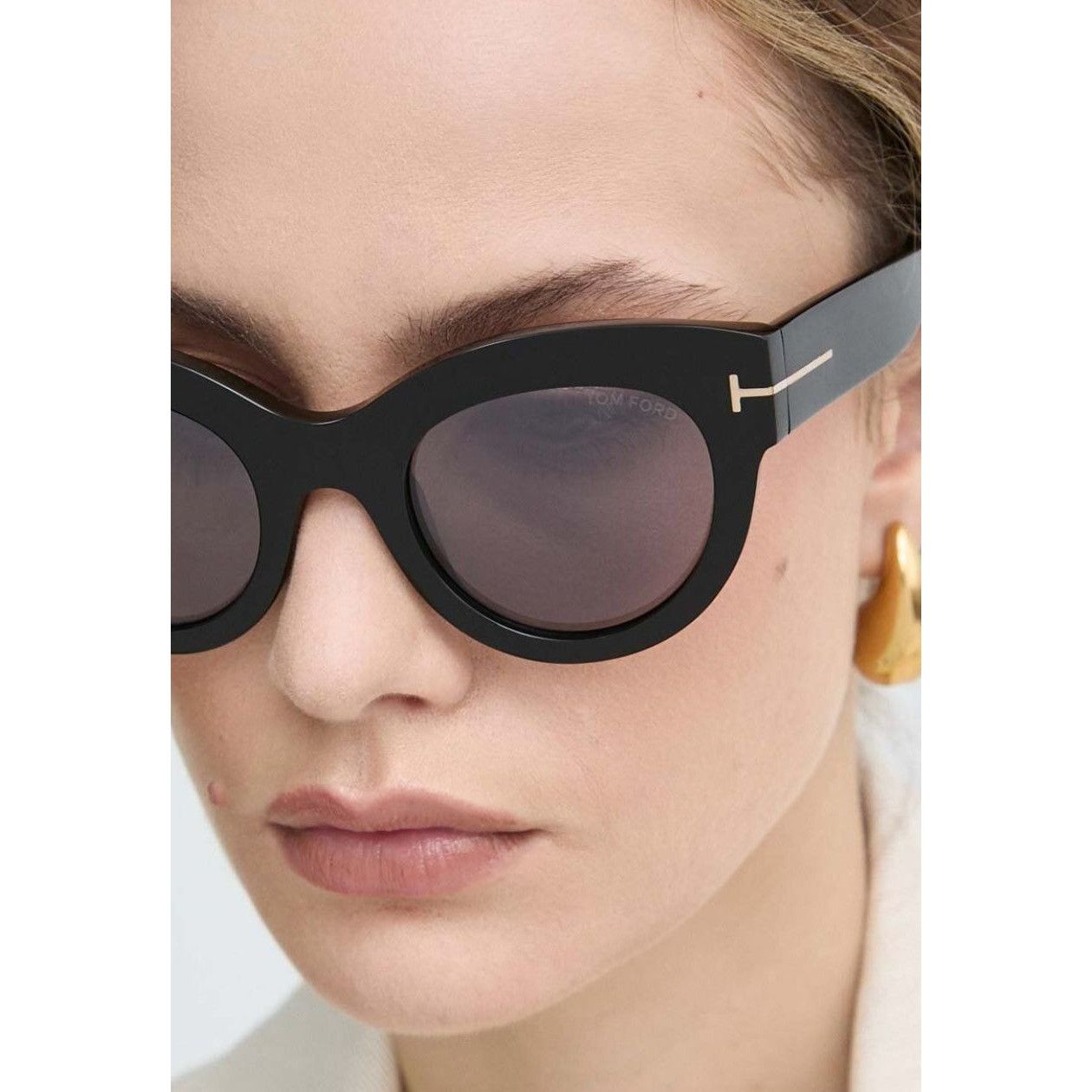 Tom Ford NWT Tom Ford LUCILLA FT1063-01C Sunglasses(FT1063-01C-51) Size ONE SIZE - 3 Thumbnail