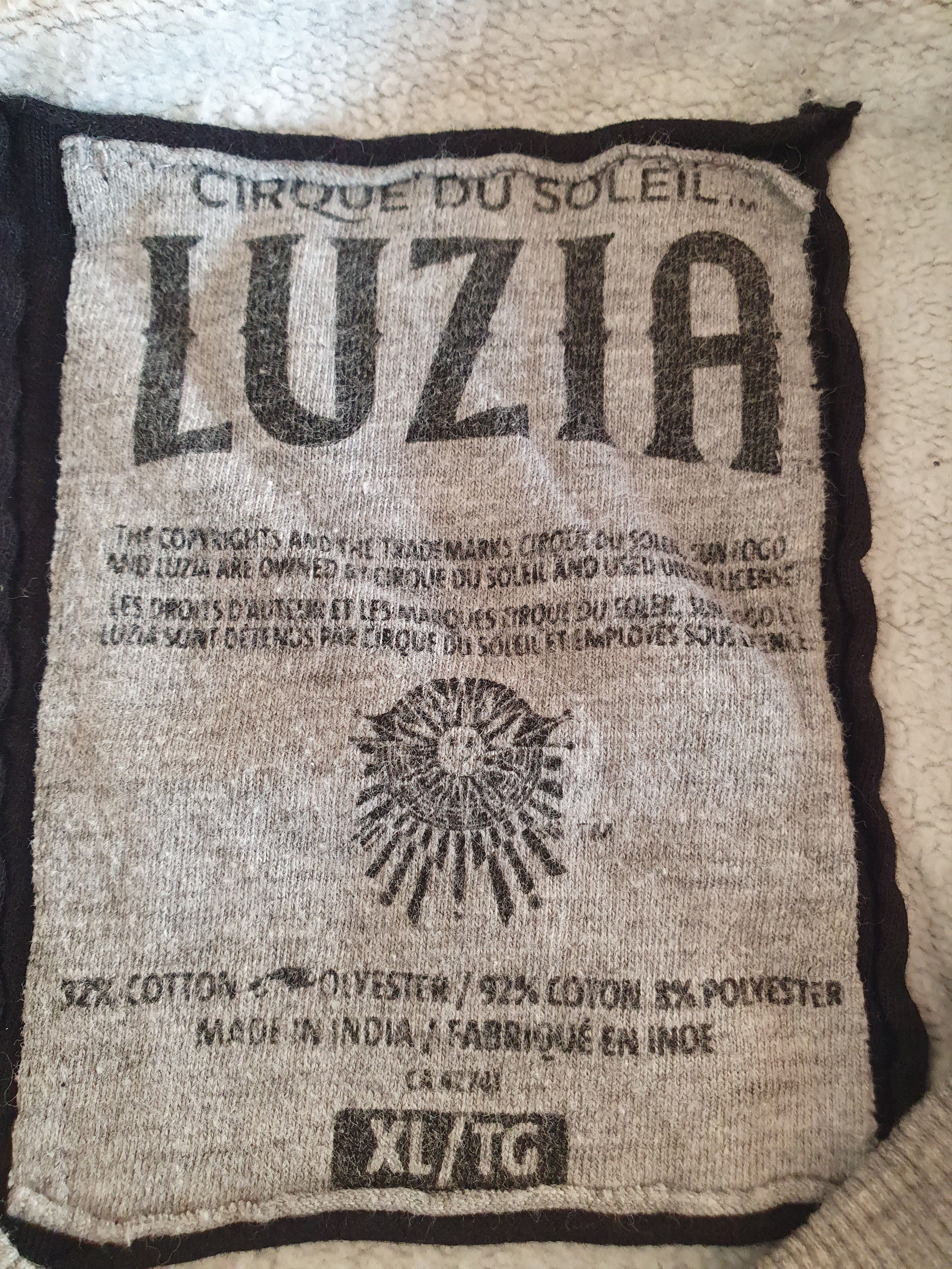 Other Cirque Du Soleil Luzia Gray Sweatshirt Black Velvet Birds Size US XL / EU 56 / 4 - 3 Thumbnail