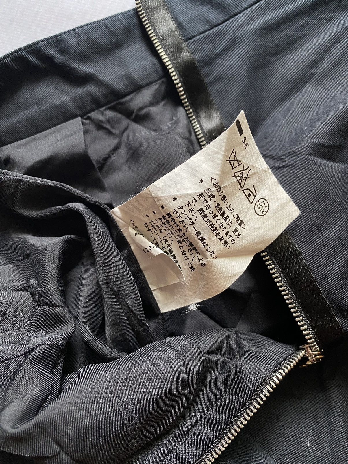 Dolce & Gabbana × Vintage Dolce & Gabbana Black Cotton Skirt Size 27" / US 4 / IT 40 - 5 Thumbnail