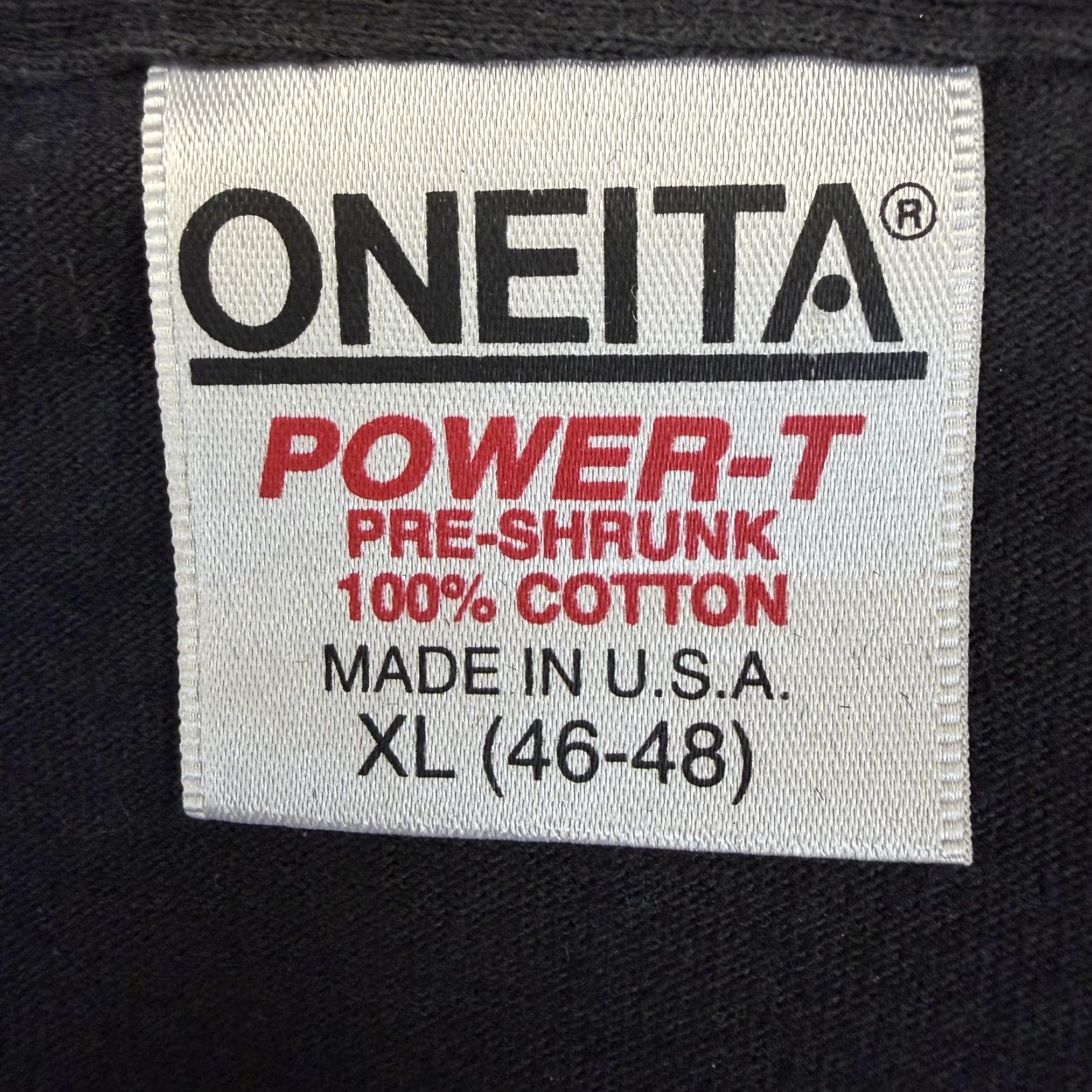 Vintage VINTAGE Beverly Hills 90210 Shirt Mens XL Black Gold Logo Graphic Oneita 90s Size US XL / EU 56 / 4 - 4 Thumbnail