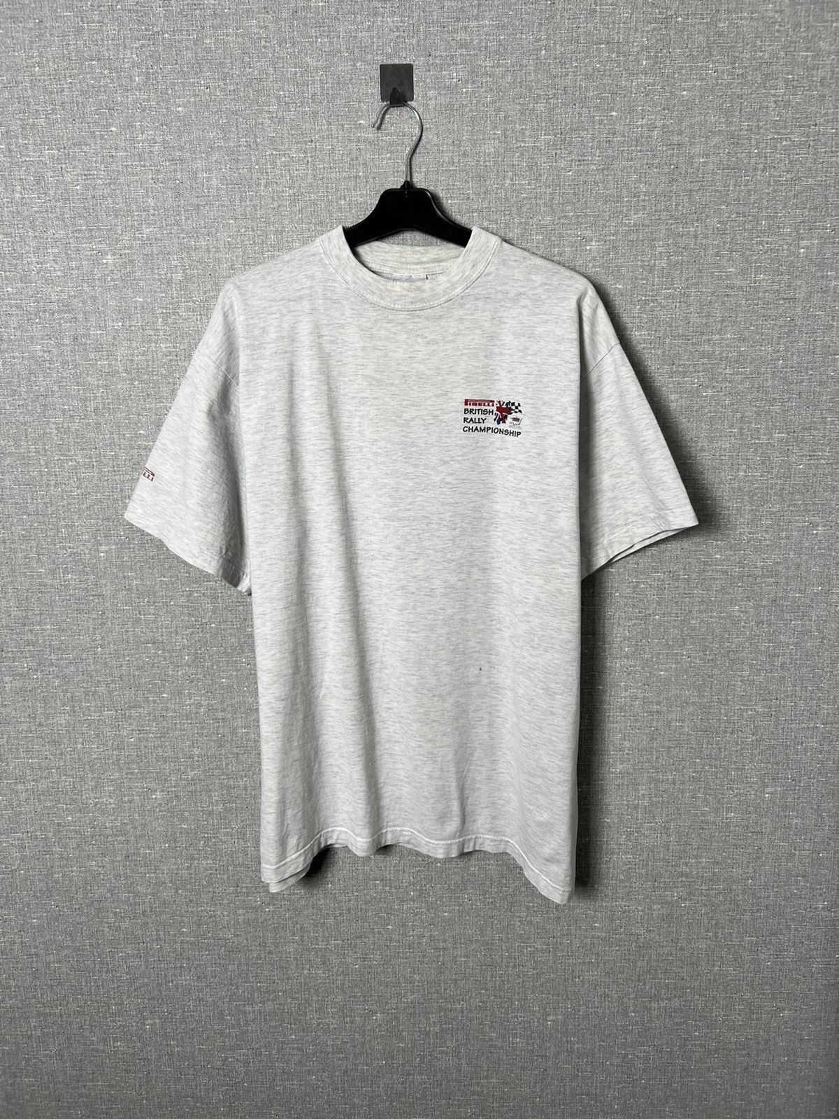 Pirelli Vintage 90s Pirelli British Rally Championship MSA Tee Size US L / EU 52-54 / 3 - 10 Thumbnail