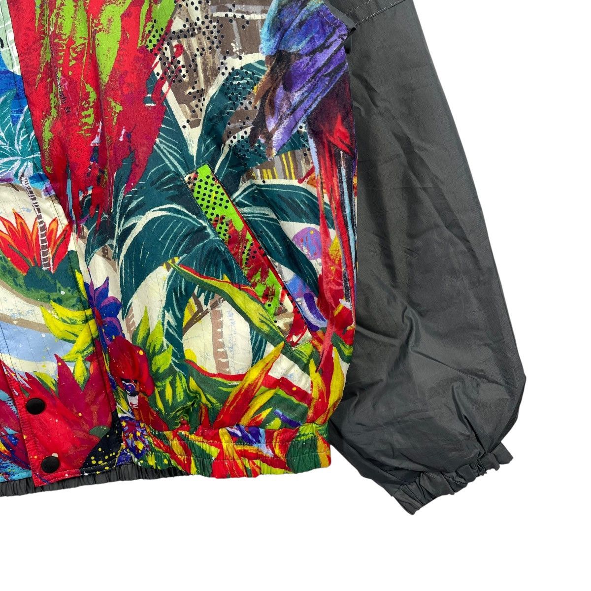 Vintage Vintage Mitsubishi Oil Parrot Graphic Reversible Windbreaker Size US XL / EU 56 / 4 - 5 Thumbnail