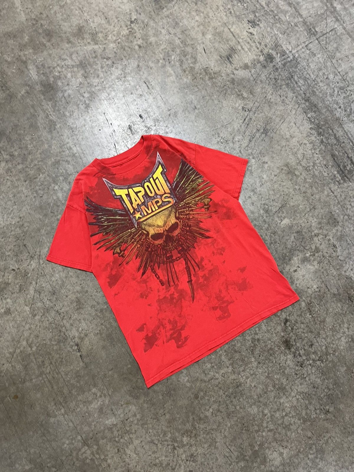 Tapout × Vintage Tapout y2k grunge tee shirt hype rare skater opium Size US M / EU 48-50 / 2 - 3 Thumbnail