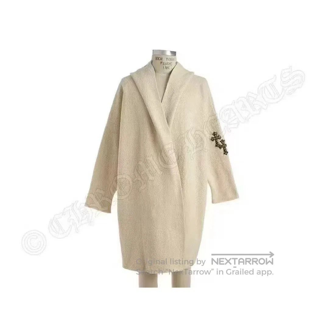 Chrome Hearts Chrome Hearts Leopard Cross Cashmere Coat. Size US XL / EU 56 / 4 - 1 Thumbnail