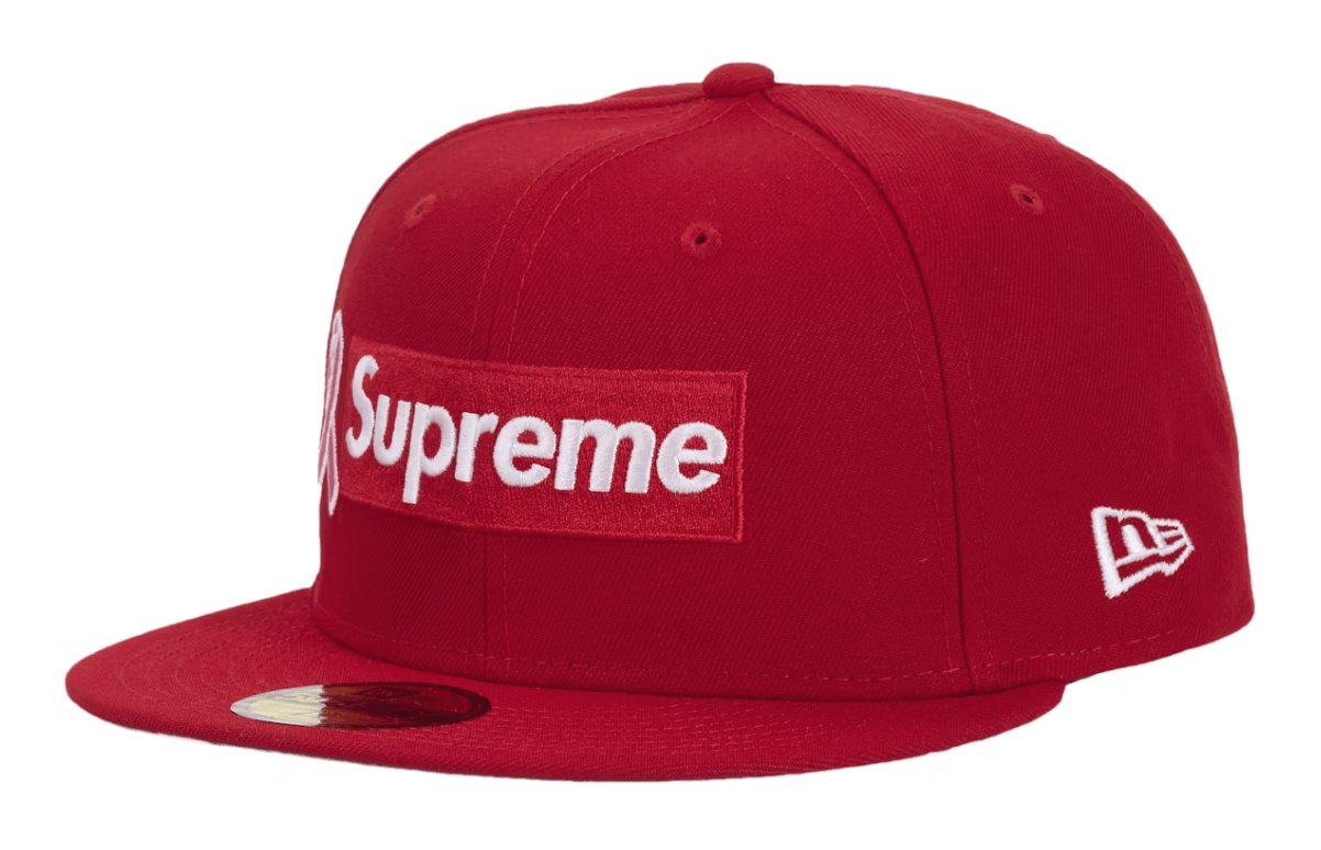 Other Supreme New Era Breast Cancer Awareness Hat Red 7 1/2 Size ONE SIZE - 1 Thumbnail