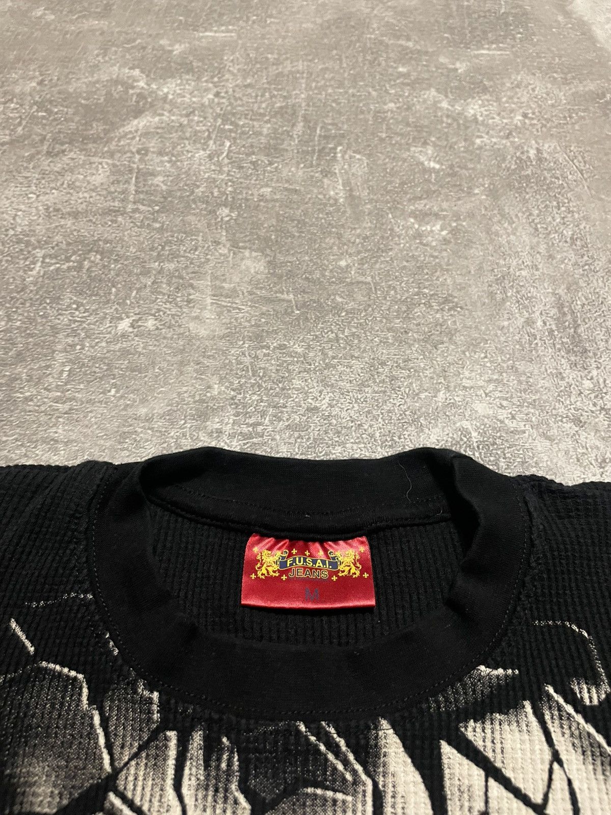 If Six Was Nine Vintage Affliction Style Skull Sweatshirt - Size M Size US M / EU 48-50 / 2 - 8 Thumbnail