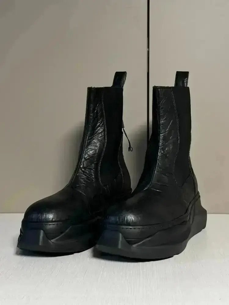 Rick Owens Rick Owens DRKSHDW Abstract Beatle Boots | Grailed