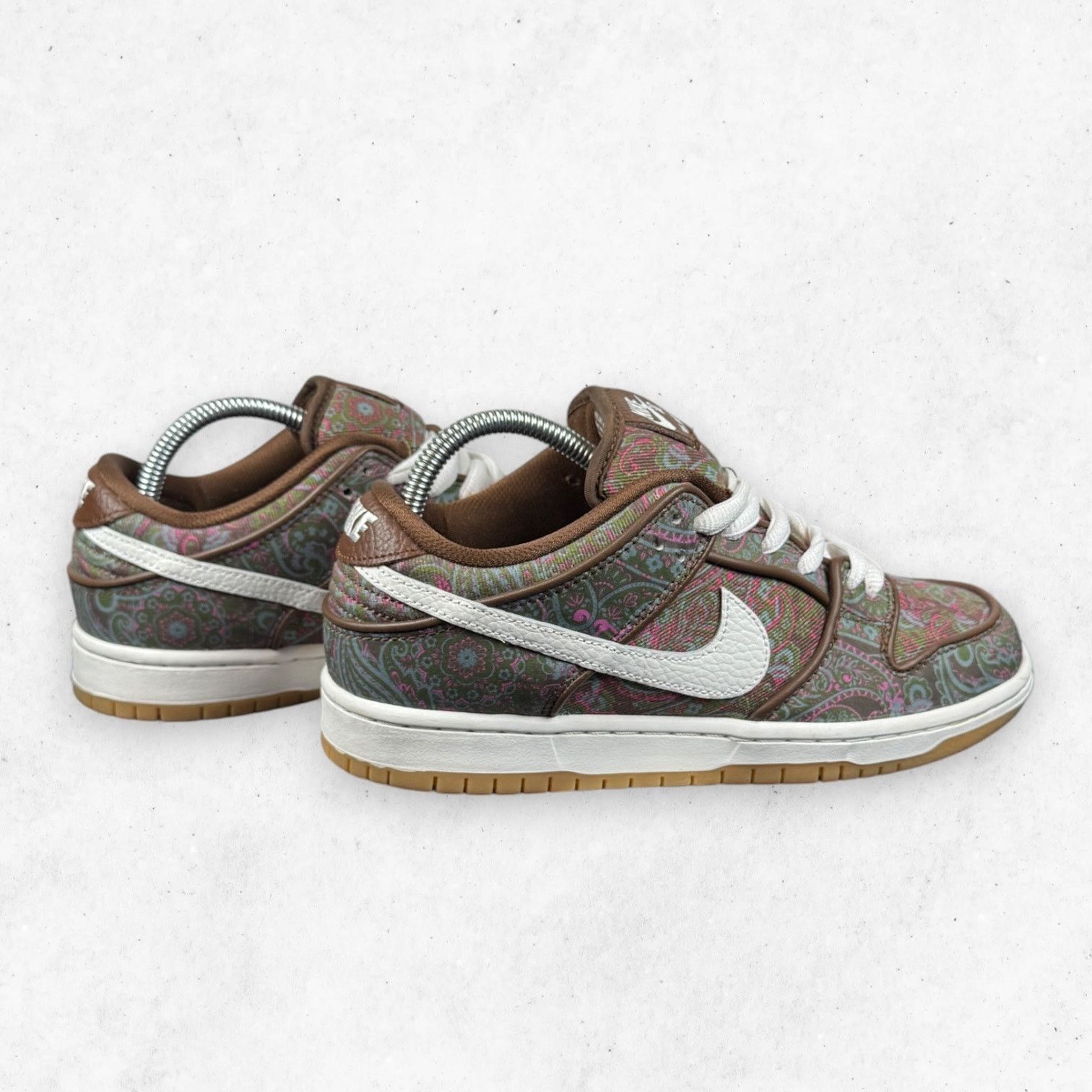 Nike Nike SB Dunk Low Pro Paisley Brown Pink Mens 7 DH7534-200 Size US 7 / EU 40 - 6 Thumbnail