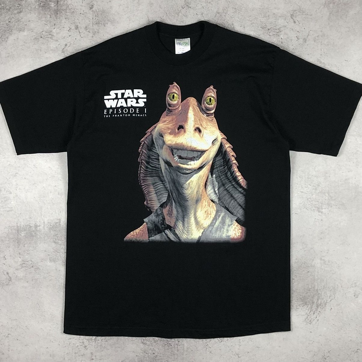 Star Wars 1999 Star Wars Episode 1 Jar Jar Binks Phantom Menace Tee Size US XL / EU 56 / 4 - 2 Thumbnail
