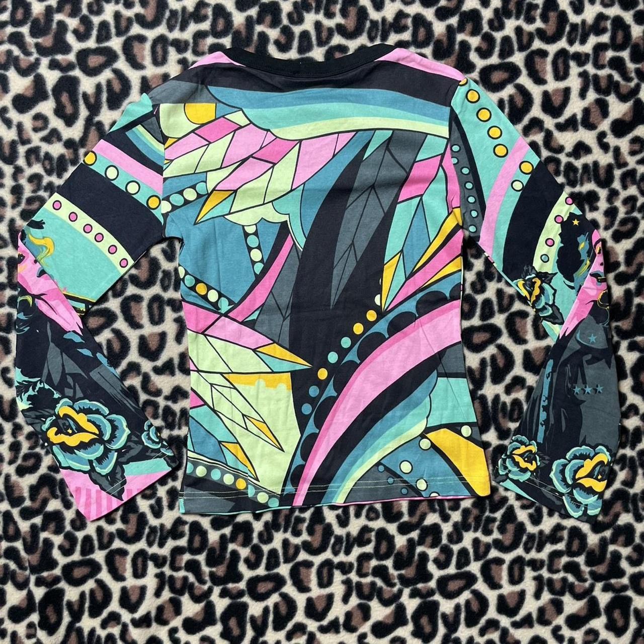 Custo Barcelona nwt y2k Hayes by Custo Barcelona graphic long sleeve top Size M / US 6-8 / IT 42-44 - 3 Thumbnail