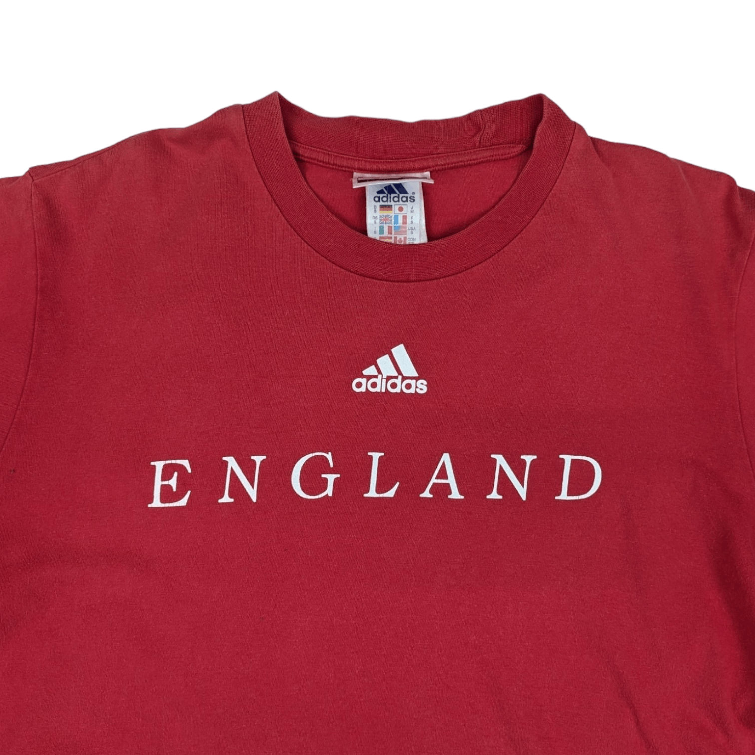 Adidas Vintage ADIDAS England World Cup 2002 Korea Japan T Shirt Size US S / EU 44-46 / 1 - 4 Thumbnail