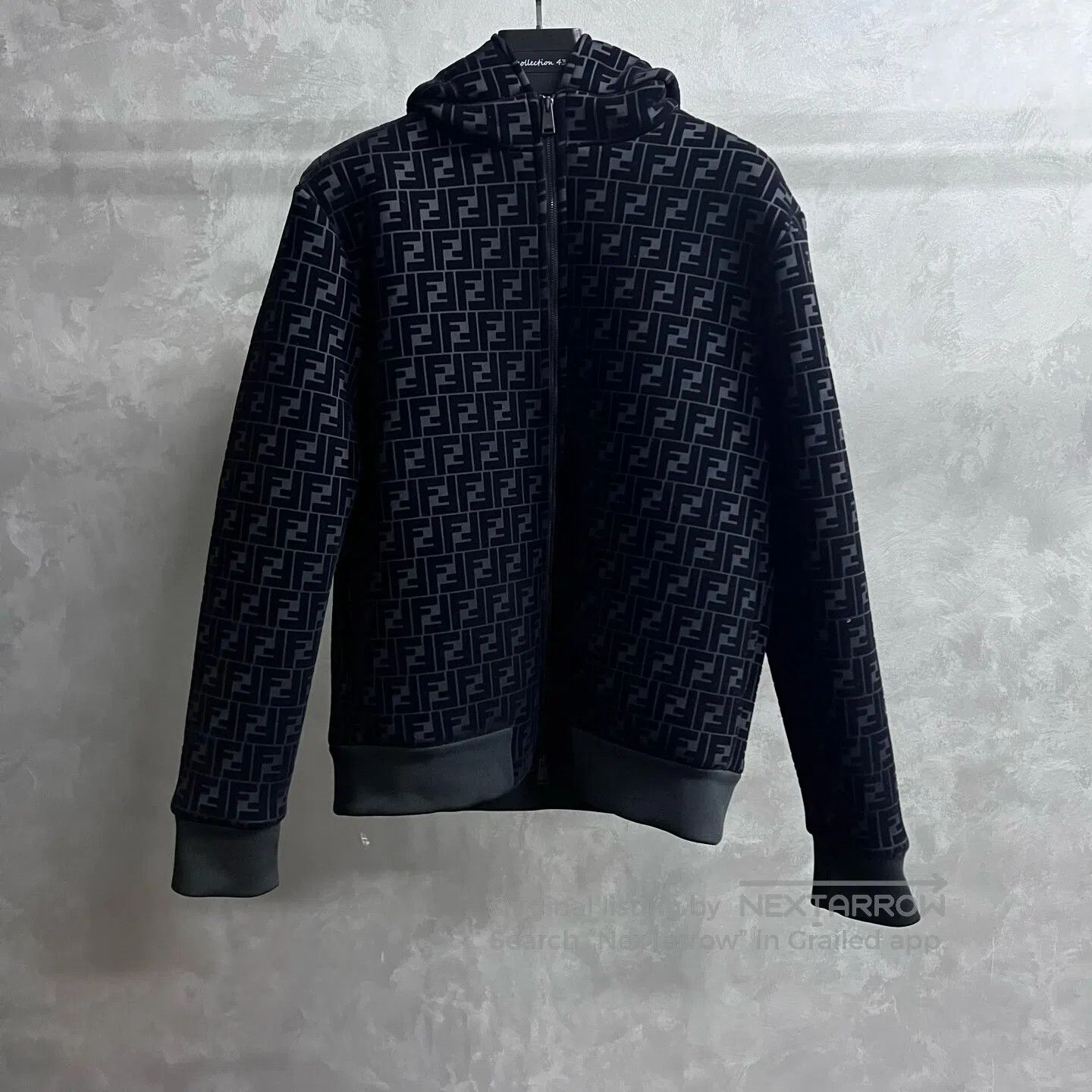 Fendi FENDI Solid-color collar casual suit jacket| Size US M / EU 48-50 / 2 - 1 Thumbnail
